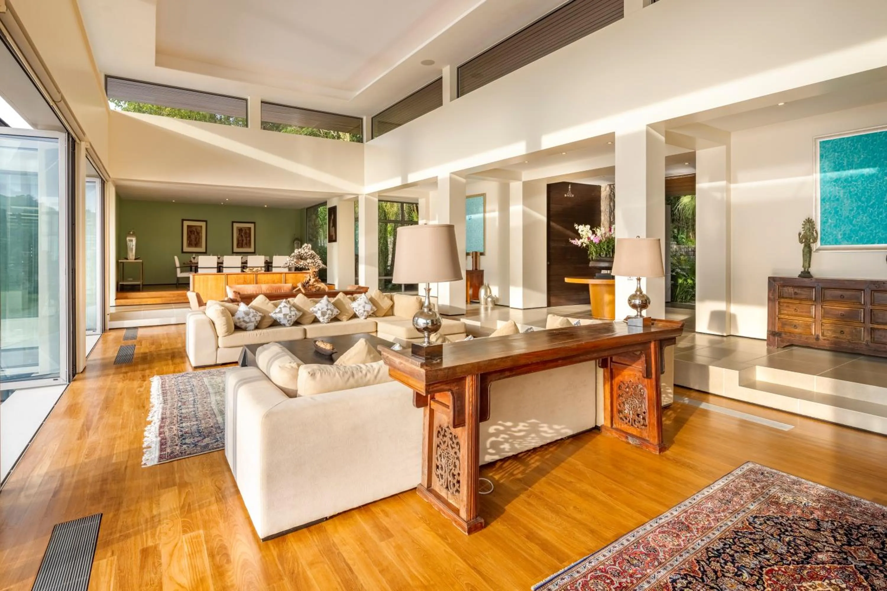 Living room in Villa Fah Sai