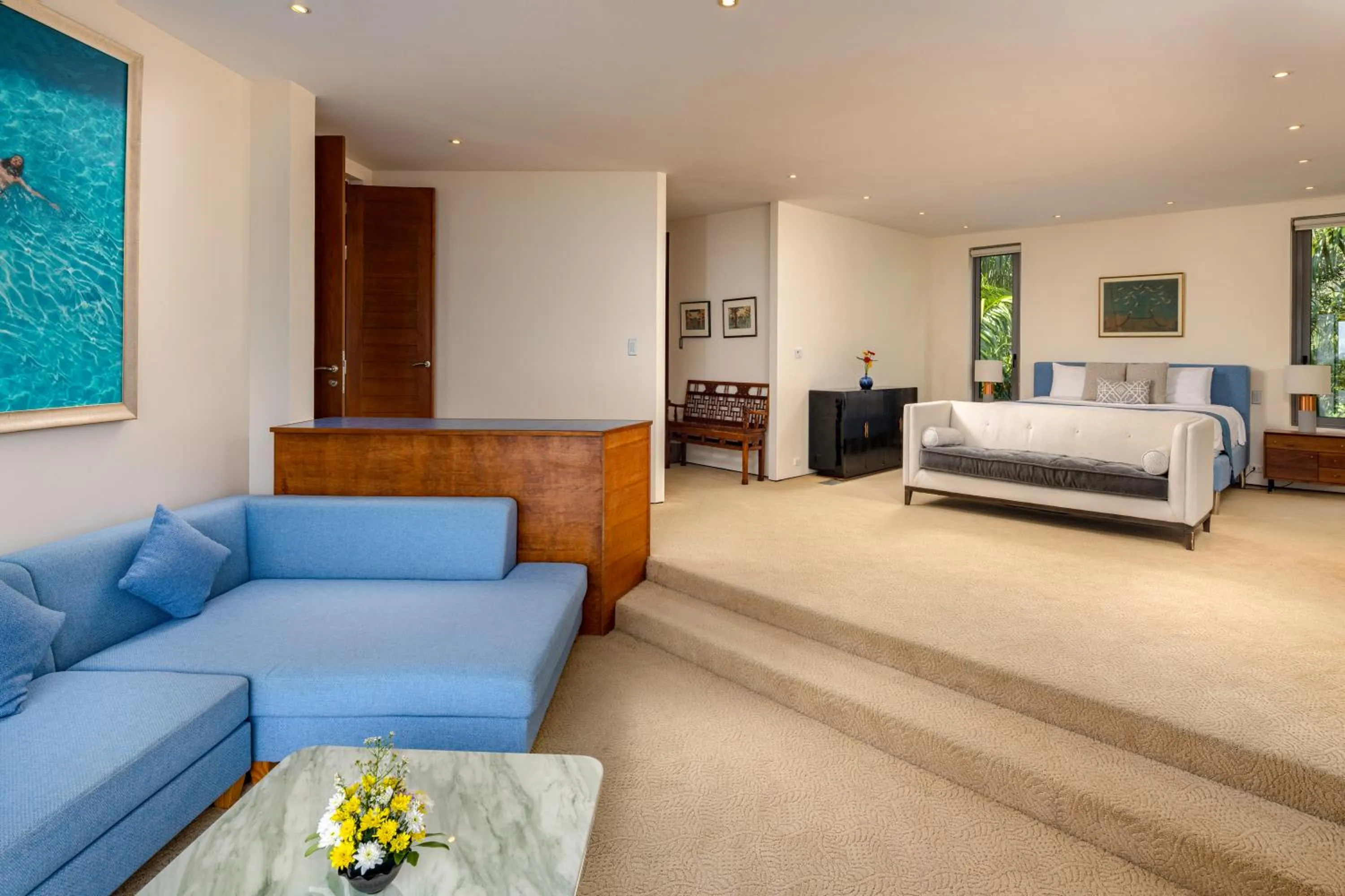 Bed in Villa Fah Sai