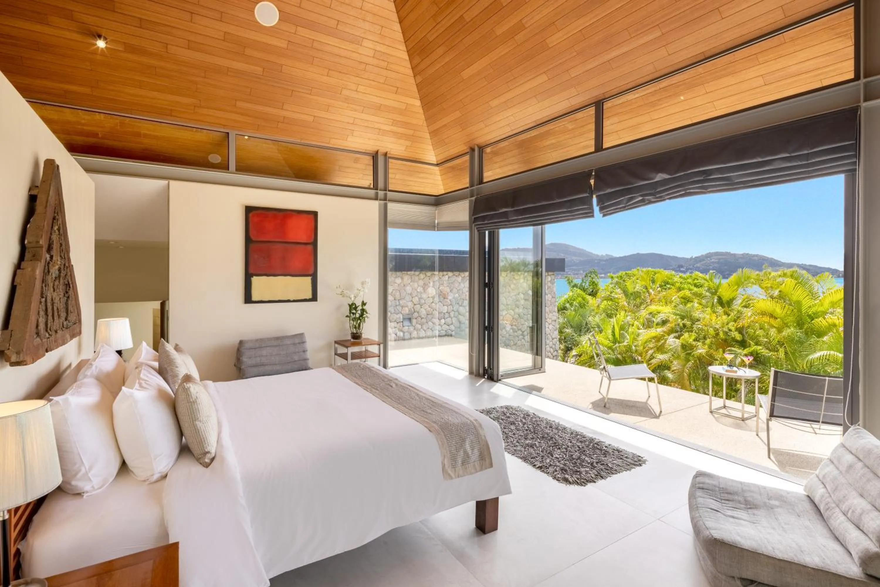 Bed in Villa Benyasiri