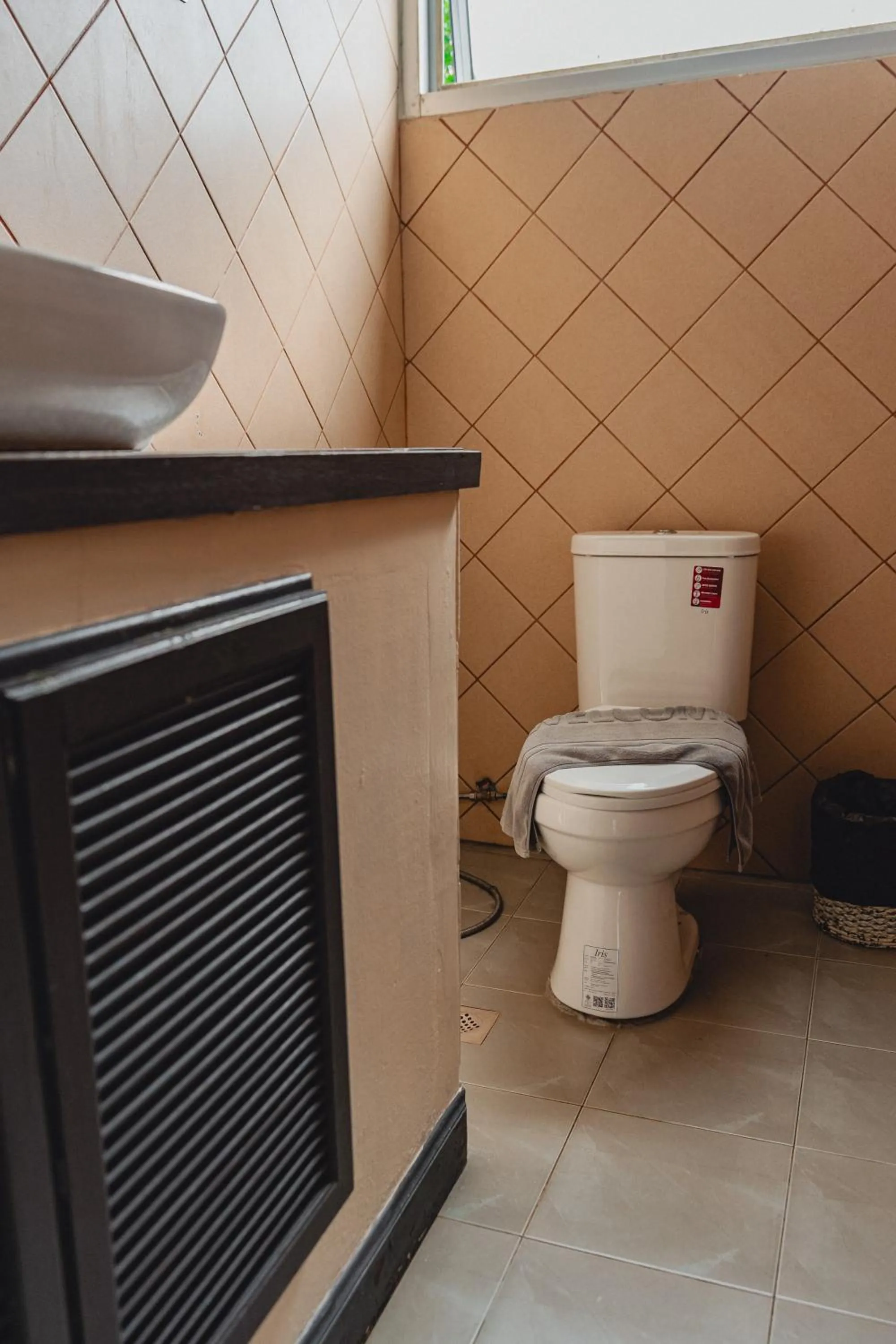 Bathroom in Lemon House apartment