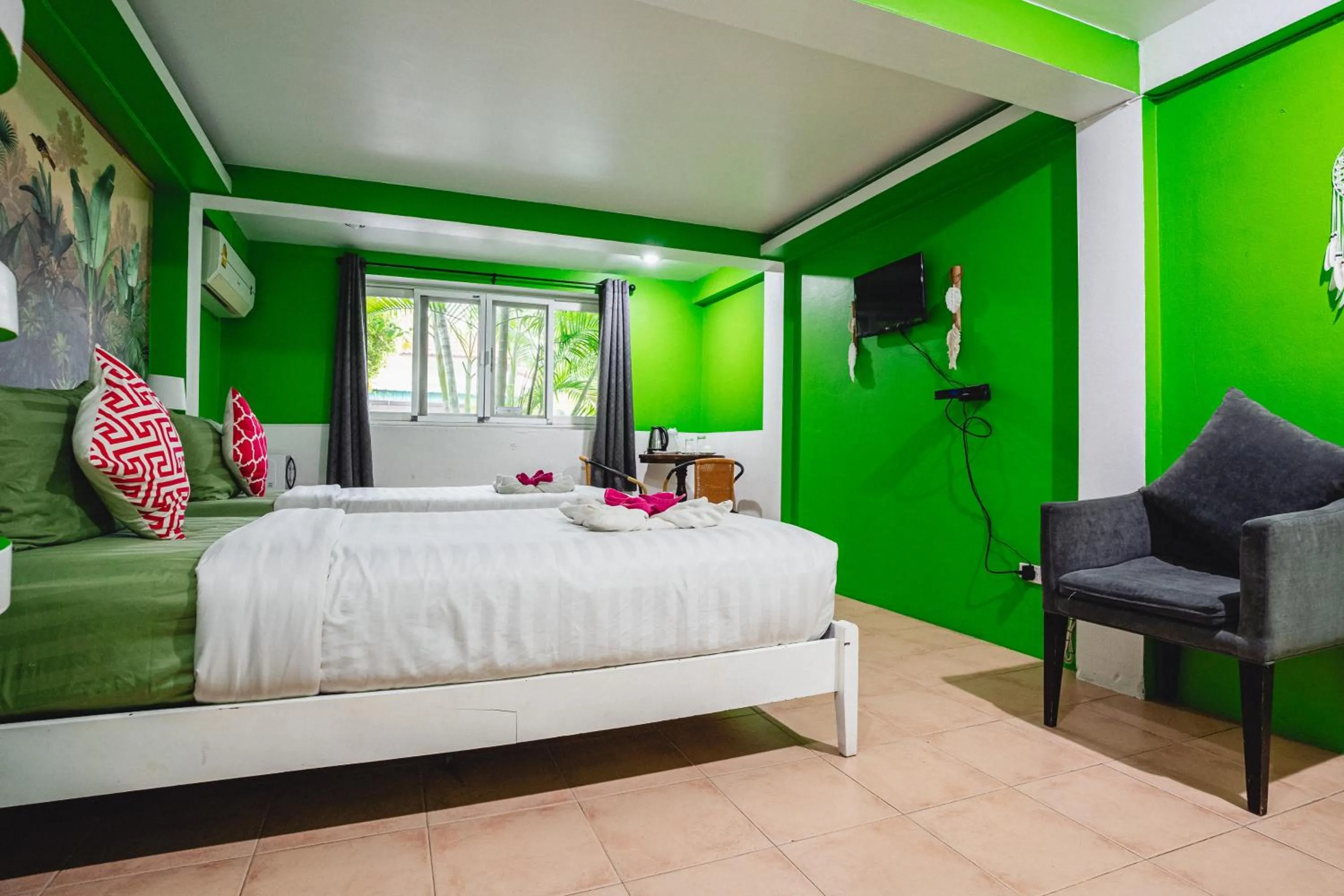 Bedroom, Bed in Lemon House apartment