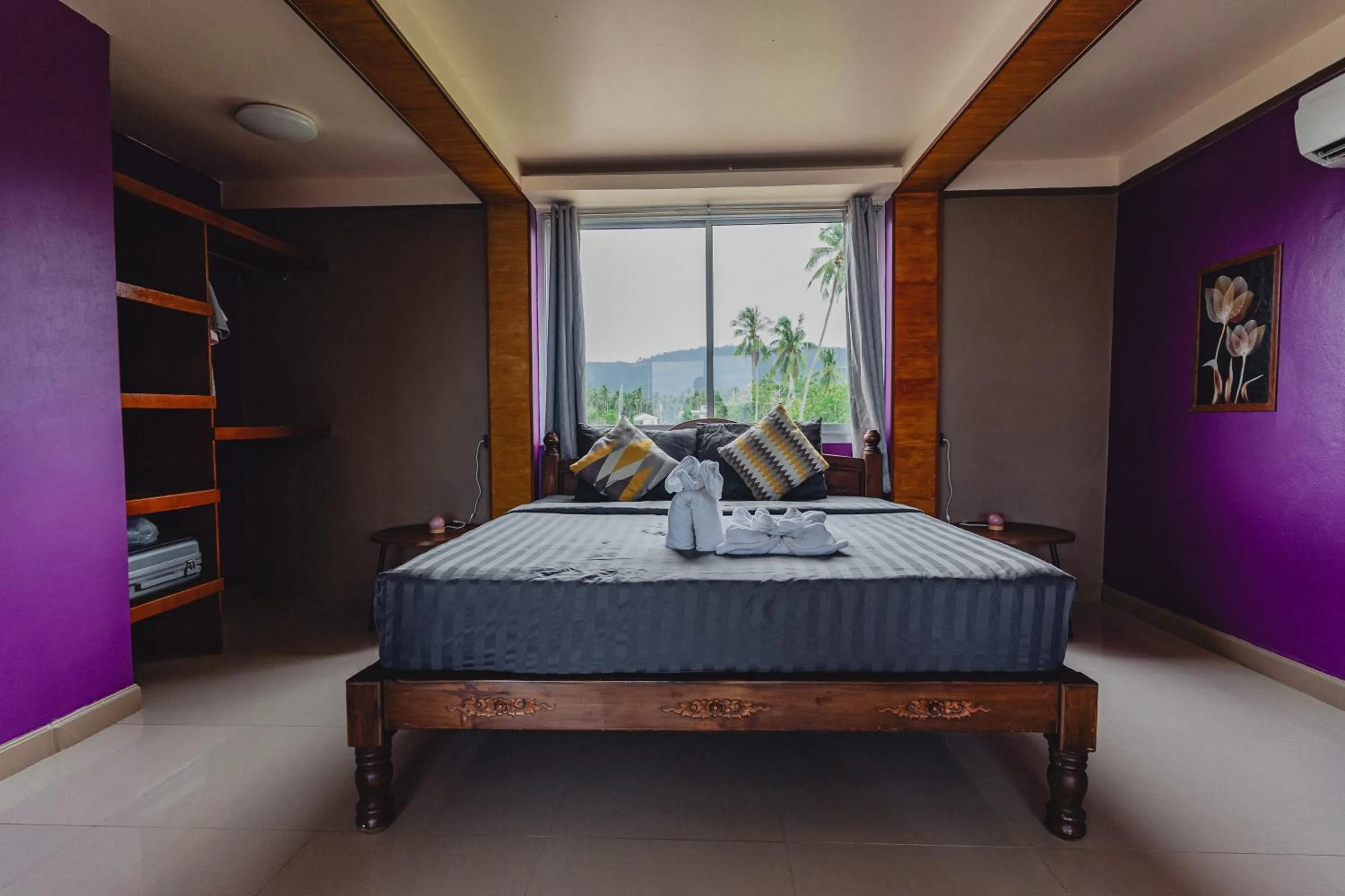 Bedroom, Bed in Lemon House apartment