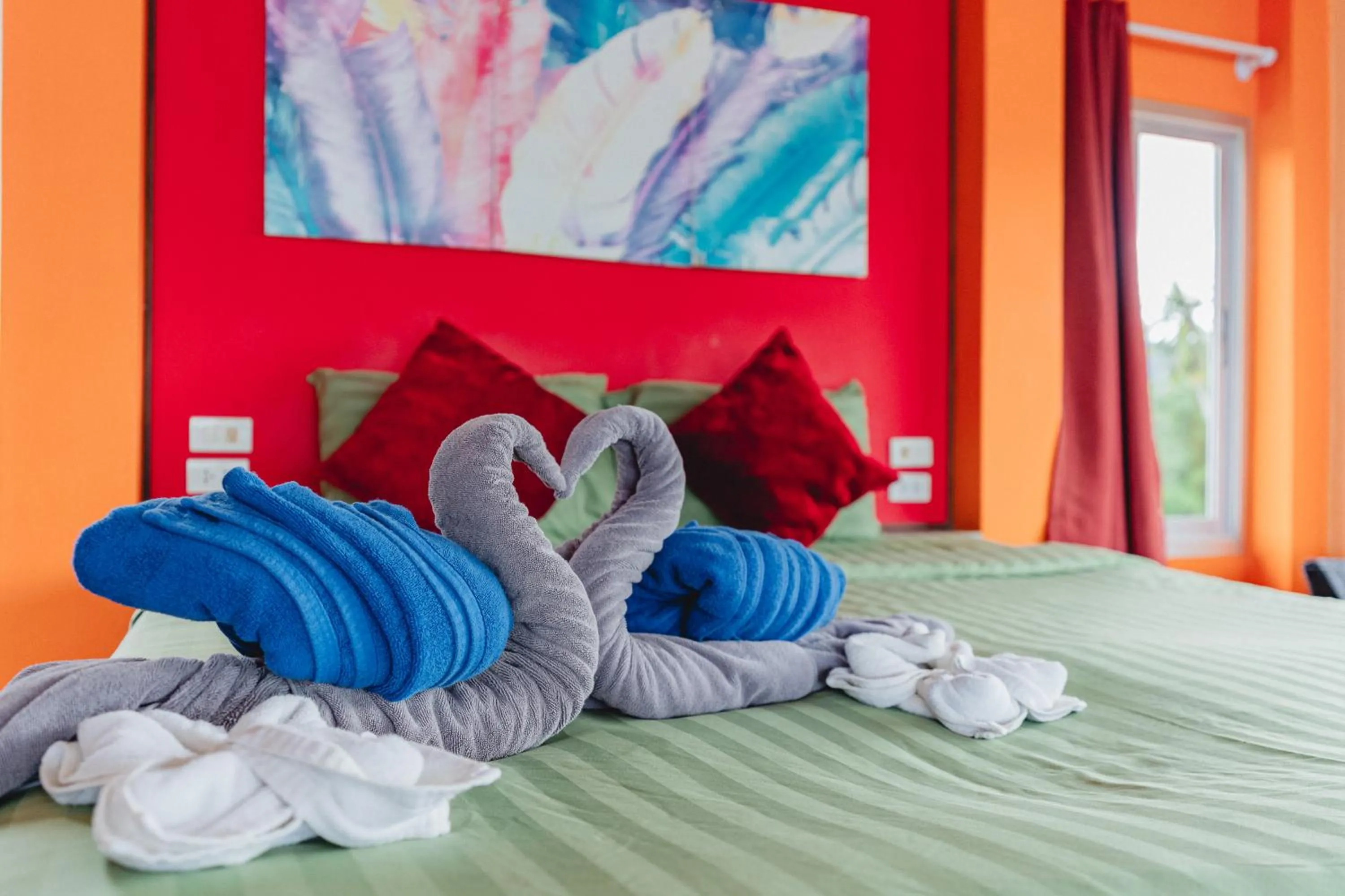 Bedroom, Bed in Lemon House apartment