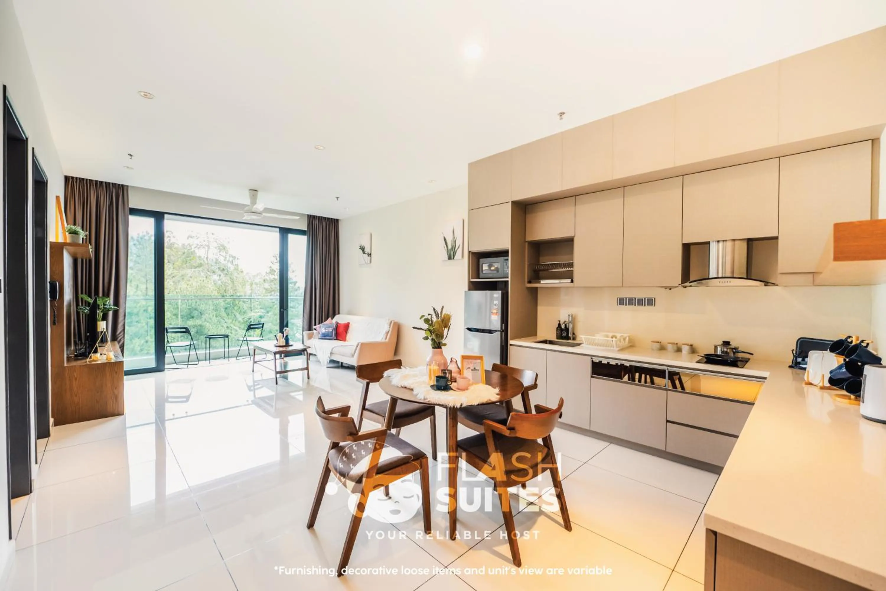 Dining area in Forte Seasons Genting Geo38