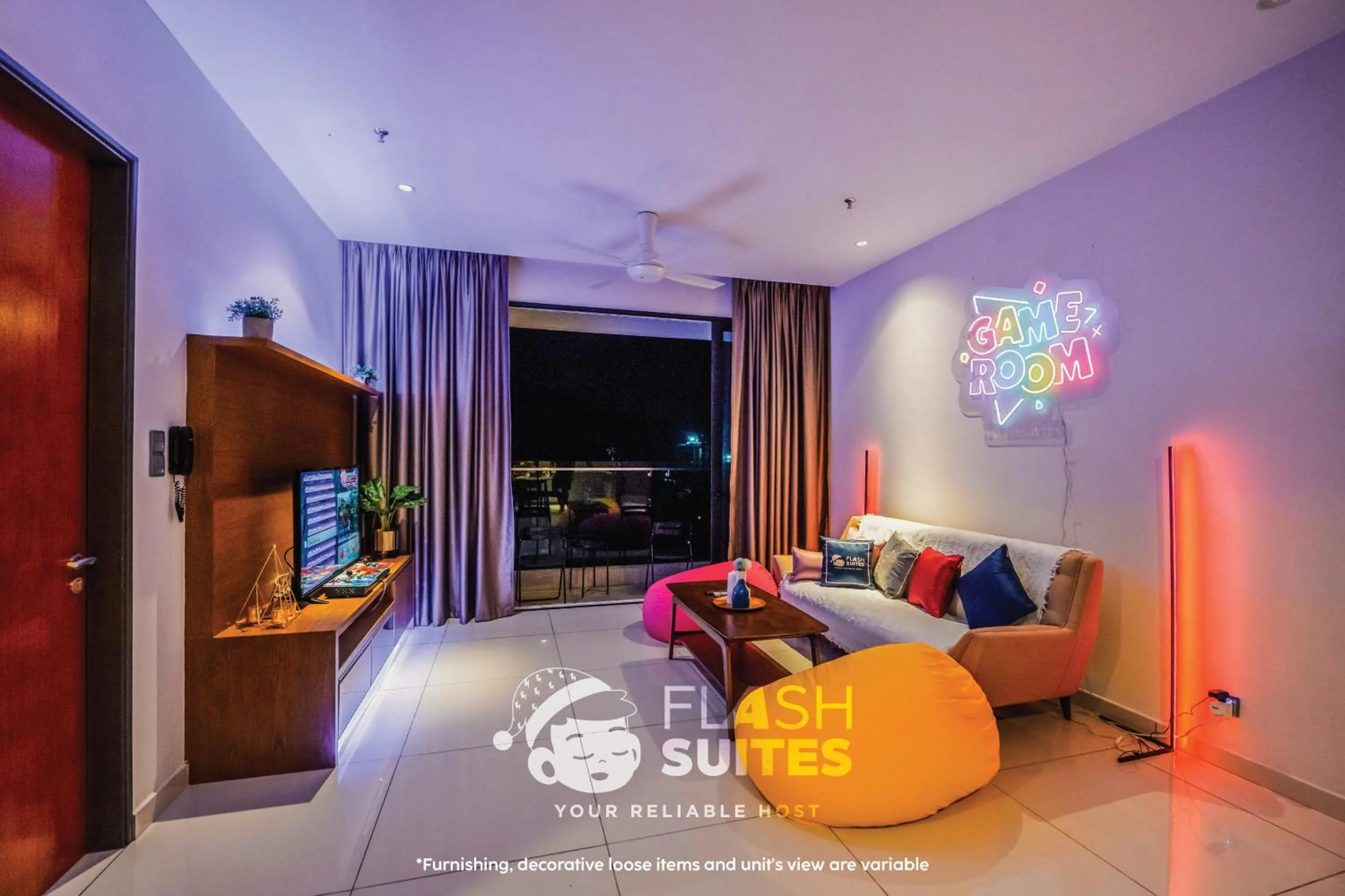 Living room, Bed in Forte Seasons Genting Geo38