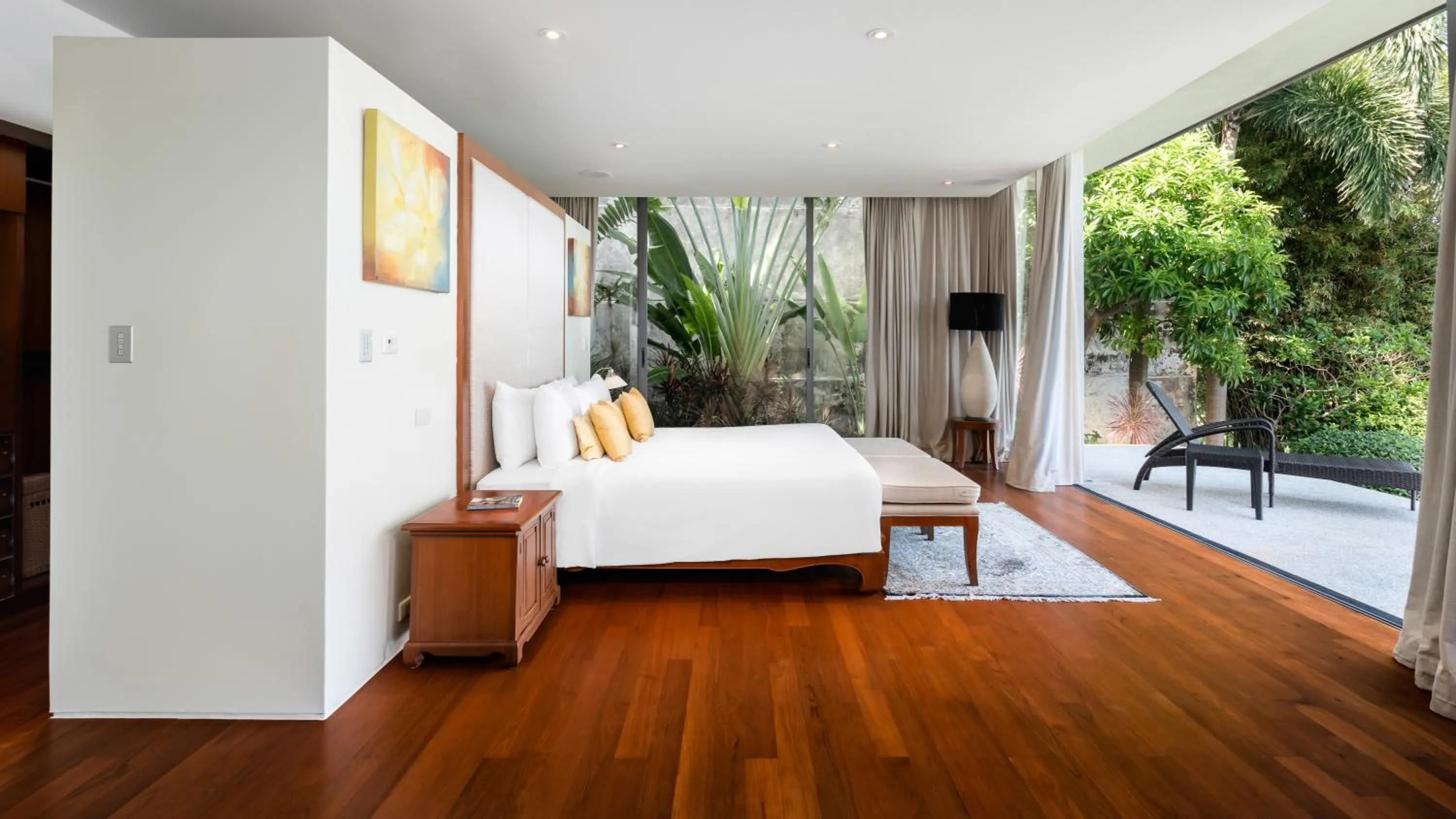 Balcony/Terrace, Bed in Villa Viman