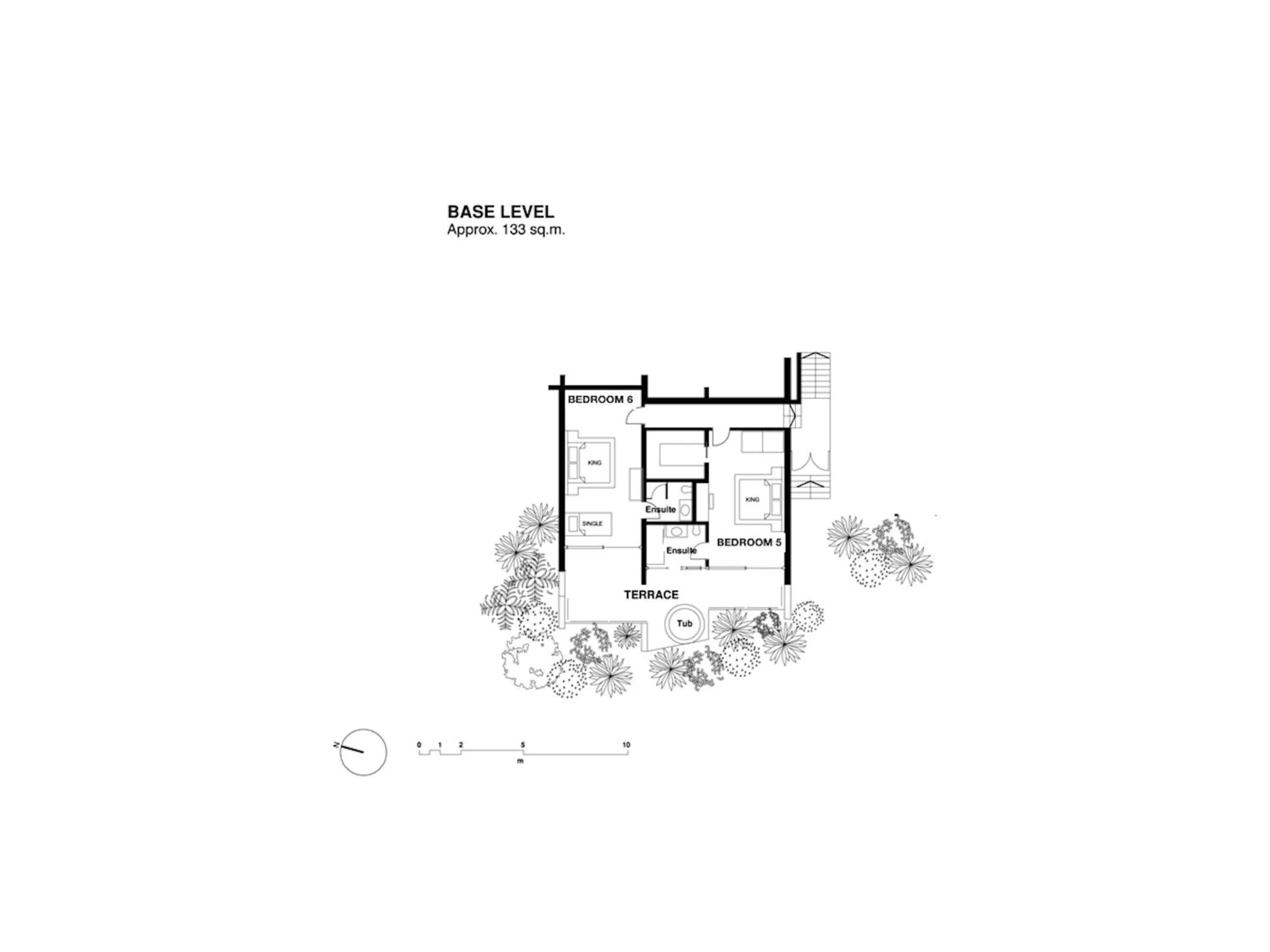 Floor plan in Villa Viman