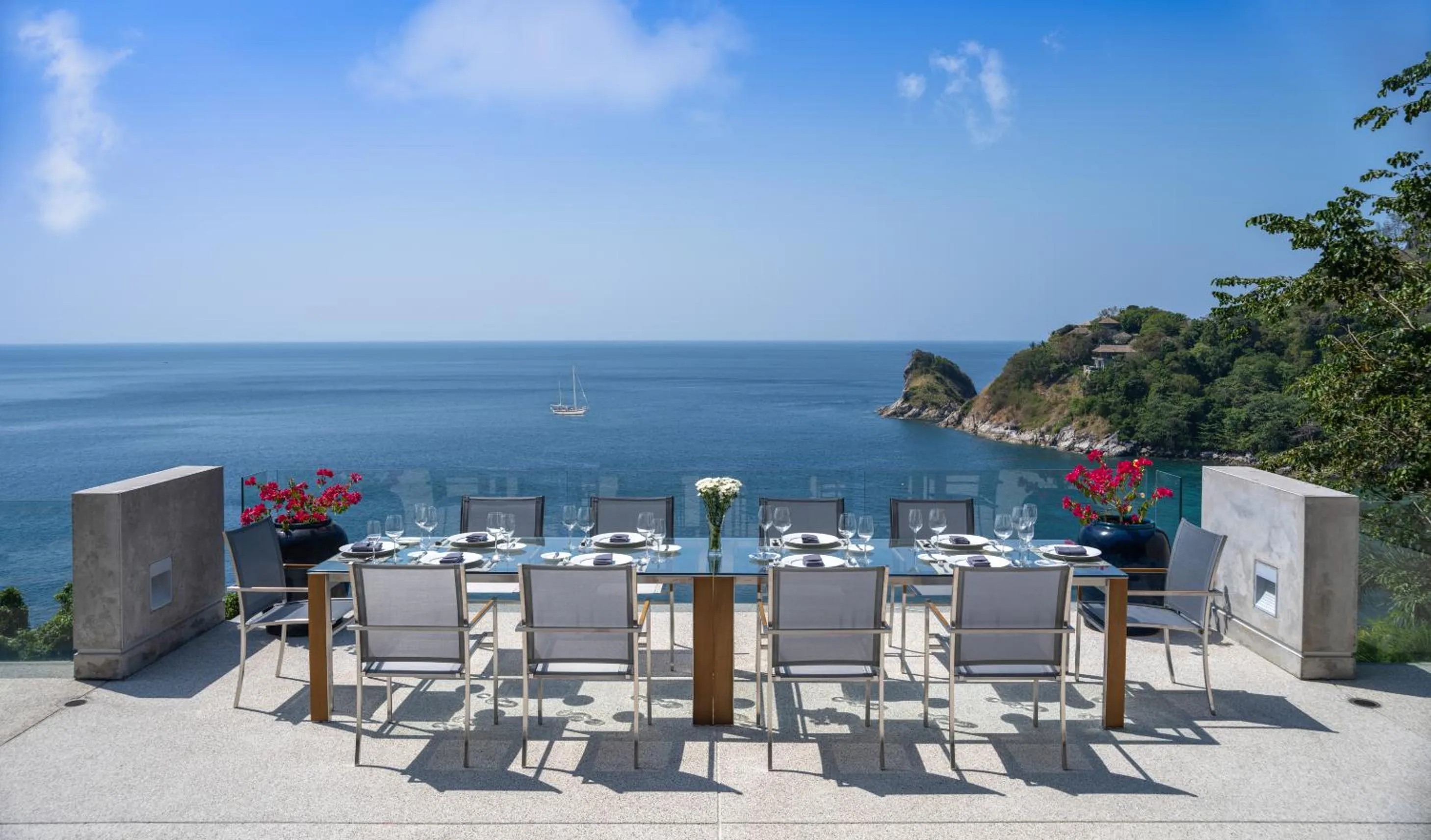 Dining area in Villa Viman
