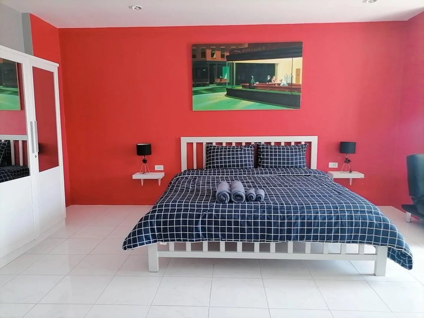 Bed in KARON STUDIO APARTMENT