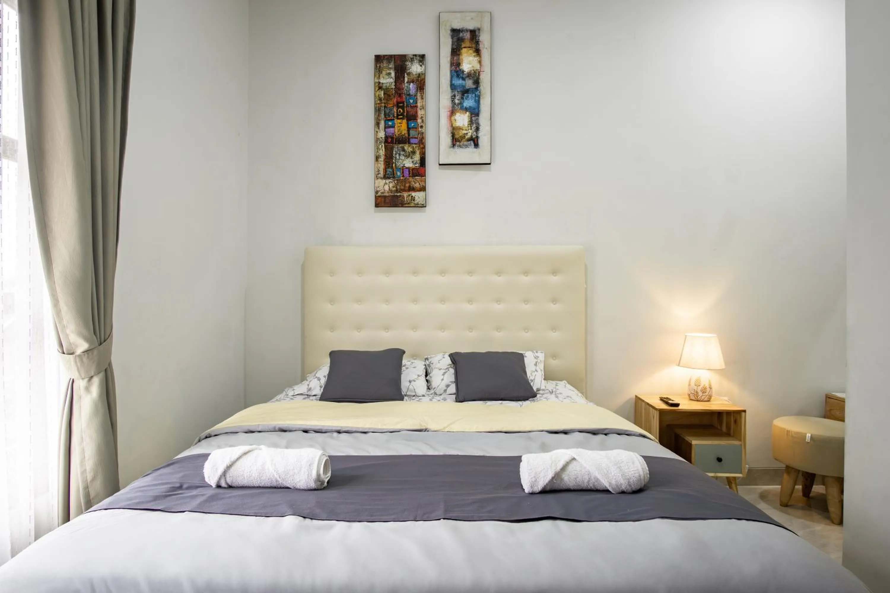 Bed in Bisma Balcony Homestay