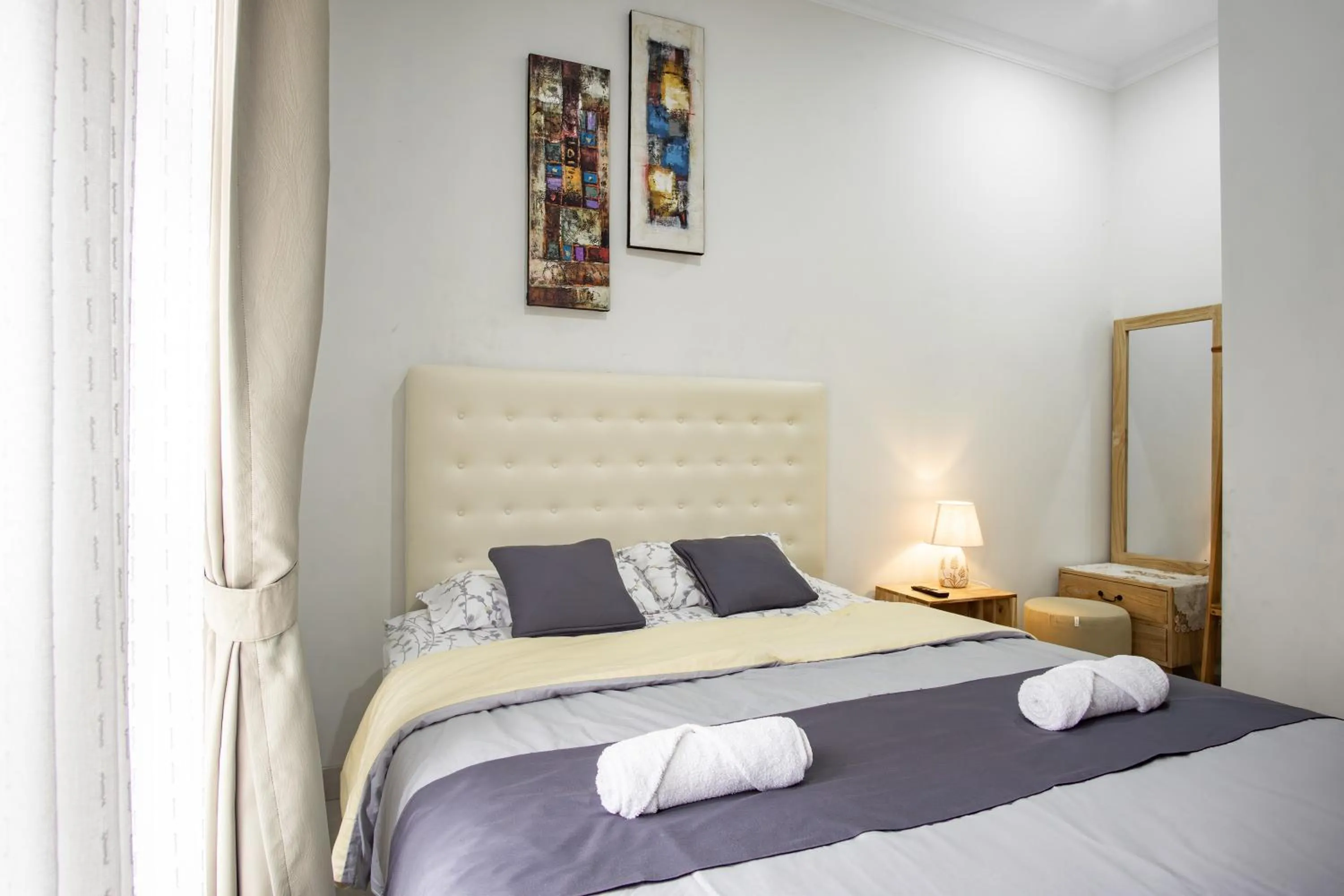 Bed in Bisma Balcony Homestay