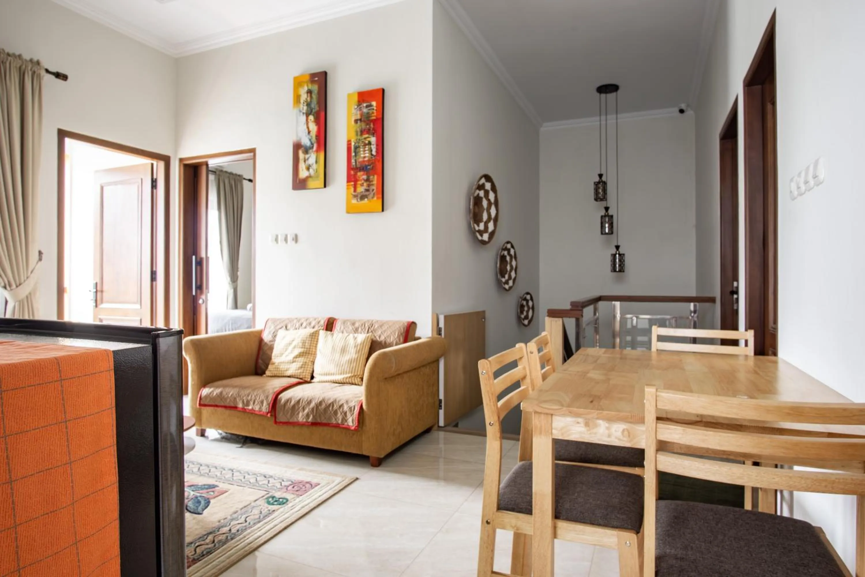 Lobby or reception in Bisma Balcony Homestay