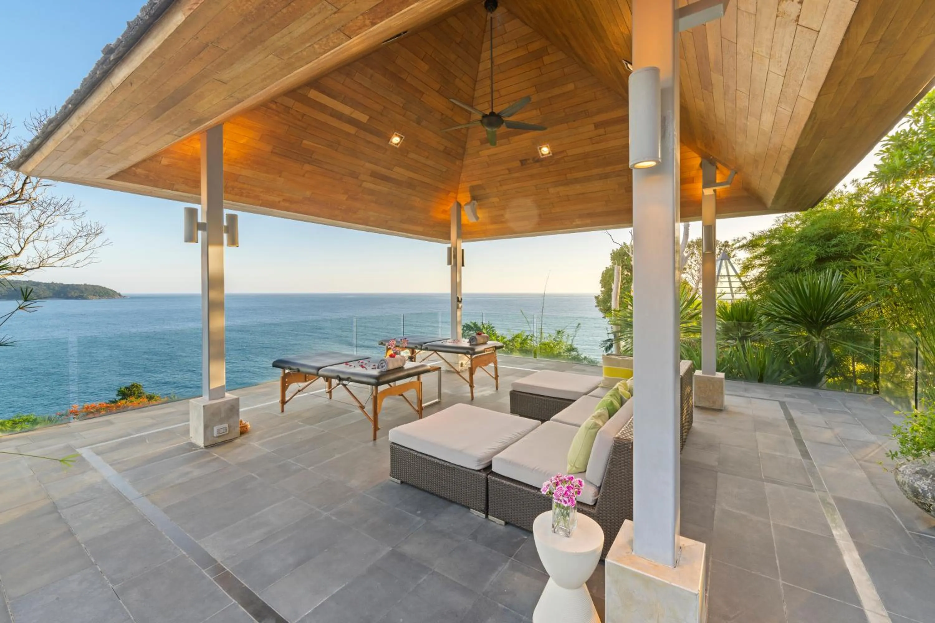 Balcony/Terrace in Villa Hale Malia