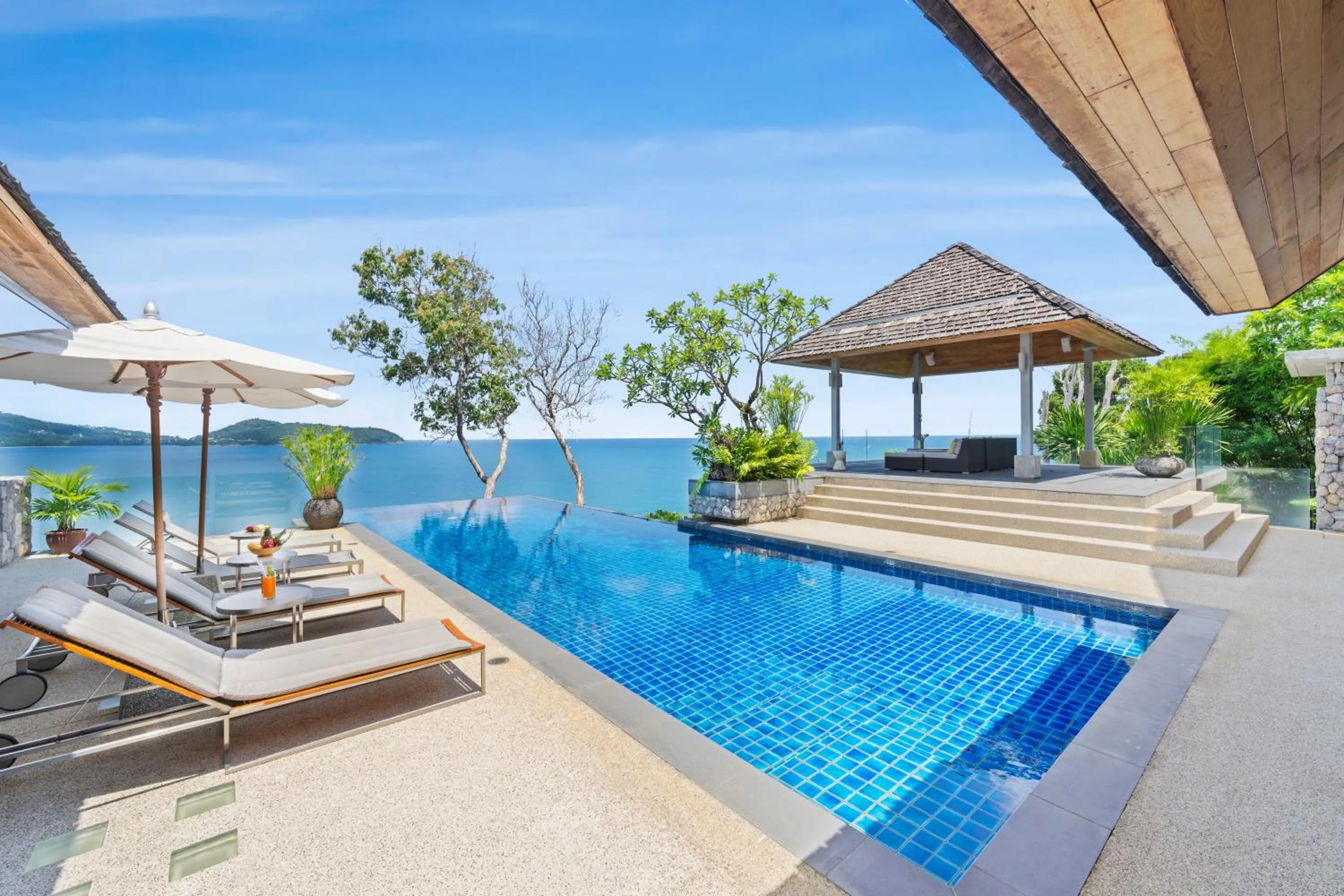 Patio in Villa Hale Malia