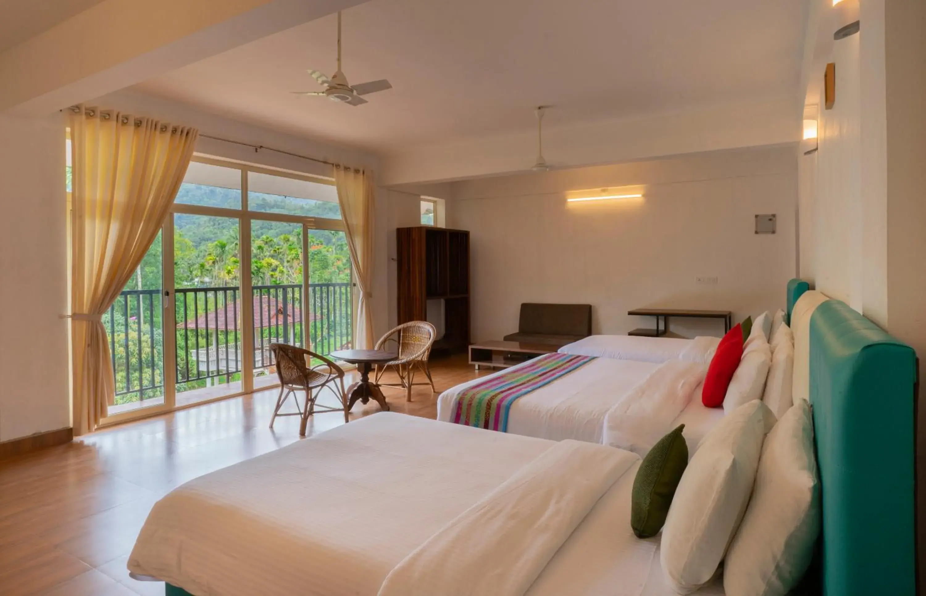 Quadruple Room with Mountain View in Misty Heights by The Sanihara Quadruple Room with Mountain View in Misty Heights by The Sanihara