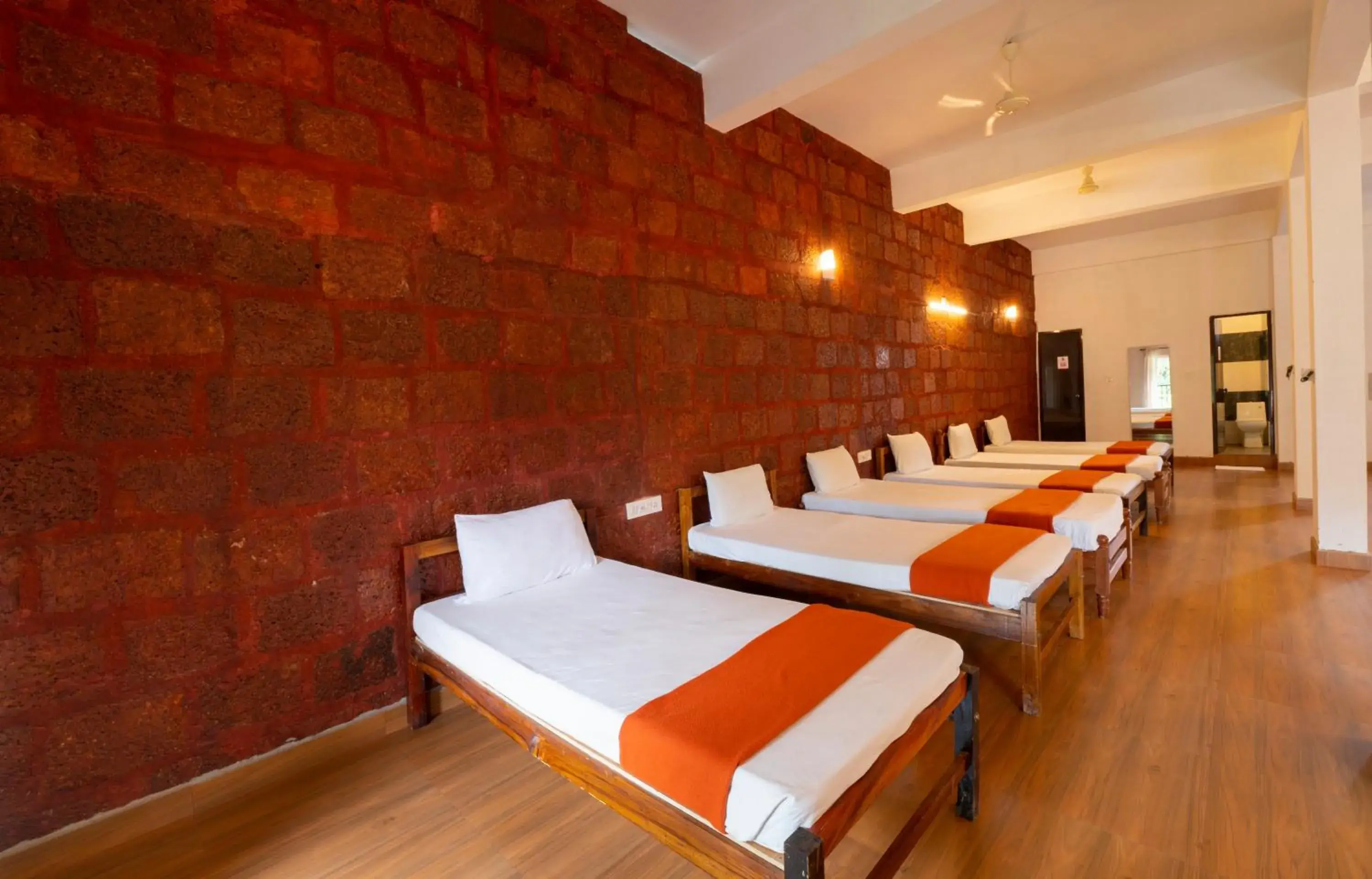 Single Bed in Female Dormitory Room in Misty Heights by The Sanihara Single Bed in Female Dormitory Room in Misty Heights by The Sanihara