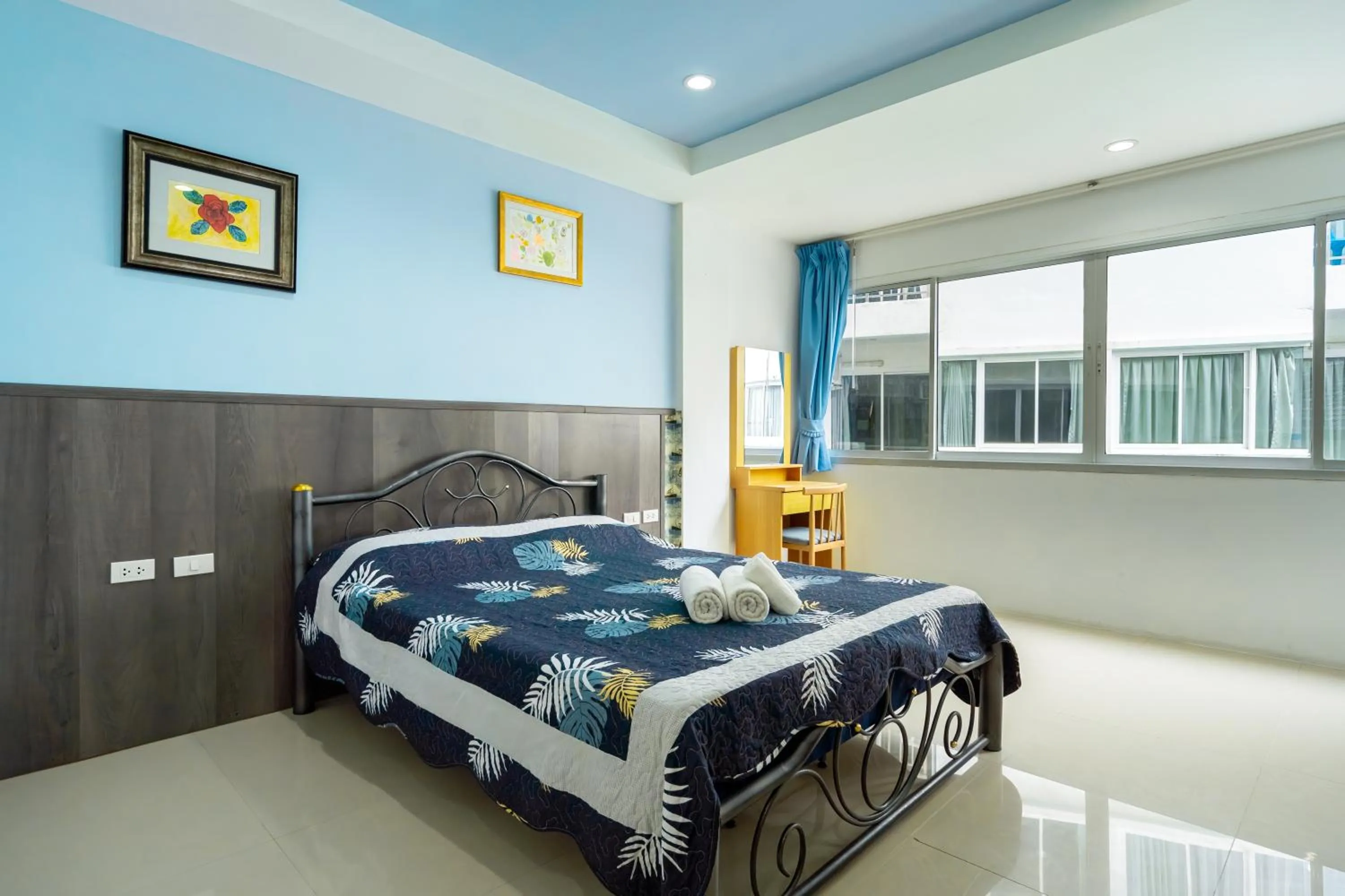 Bedroom, Bed in Nice to meat you Rooms