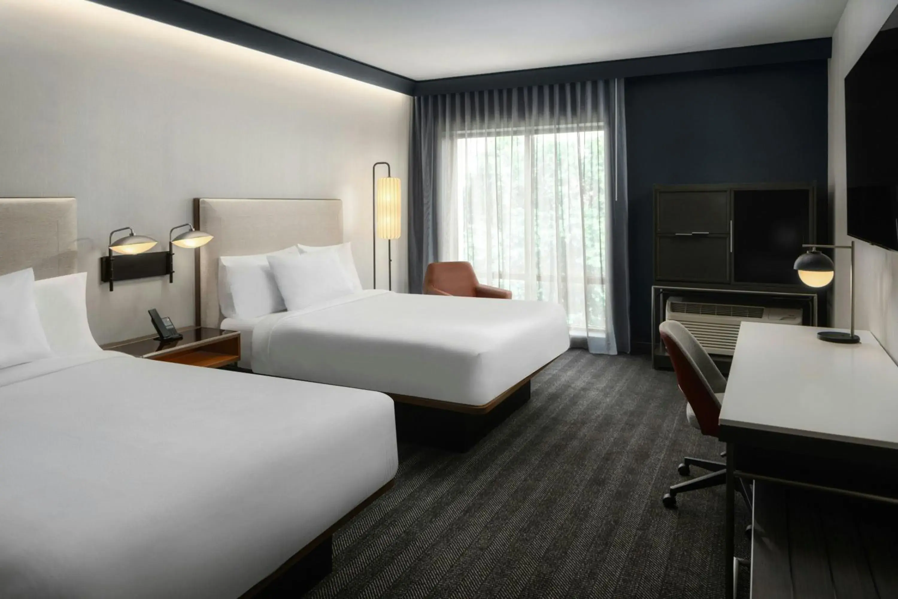 Queen Room With Two Queen Beds and City View - Hearing Accessible in Courtyard by Marriott Gainesville GA Queen Room With Two Queen Beds and City View - Hearing Accessible in Courtyard by Marriott Gainesville GA