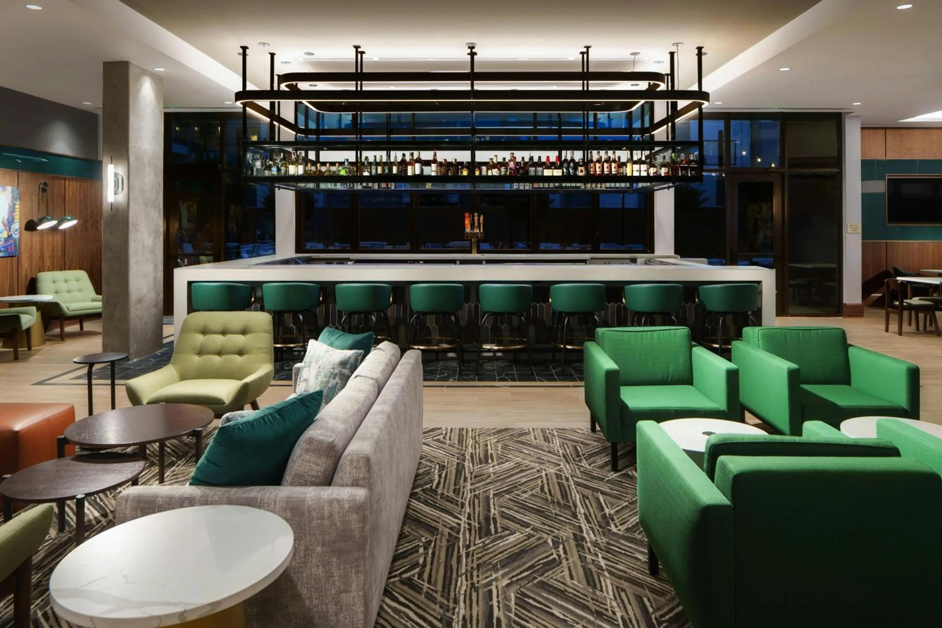 Lounge or bar in Courtyard by Marriott Gainesville GA