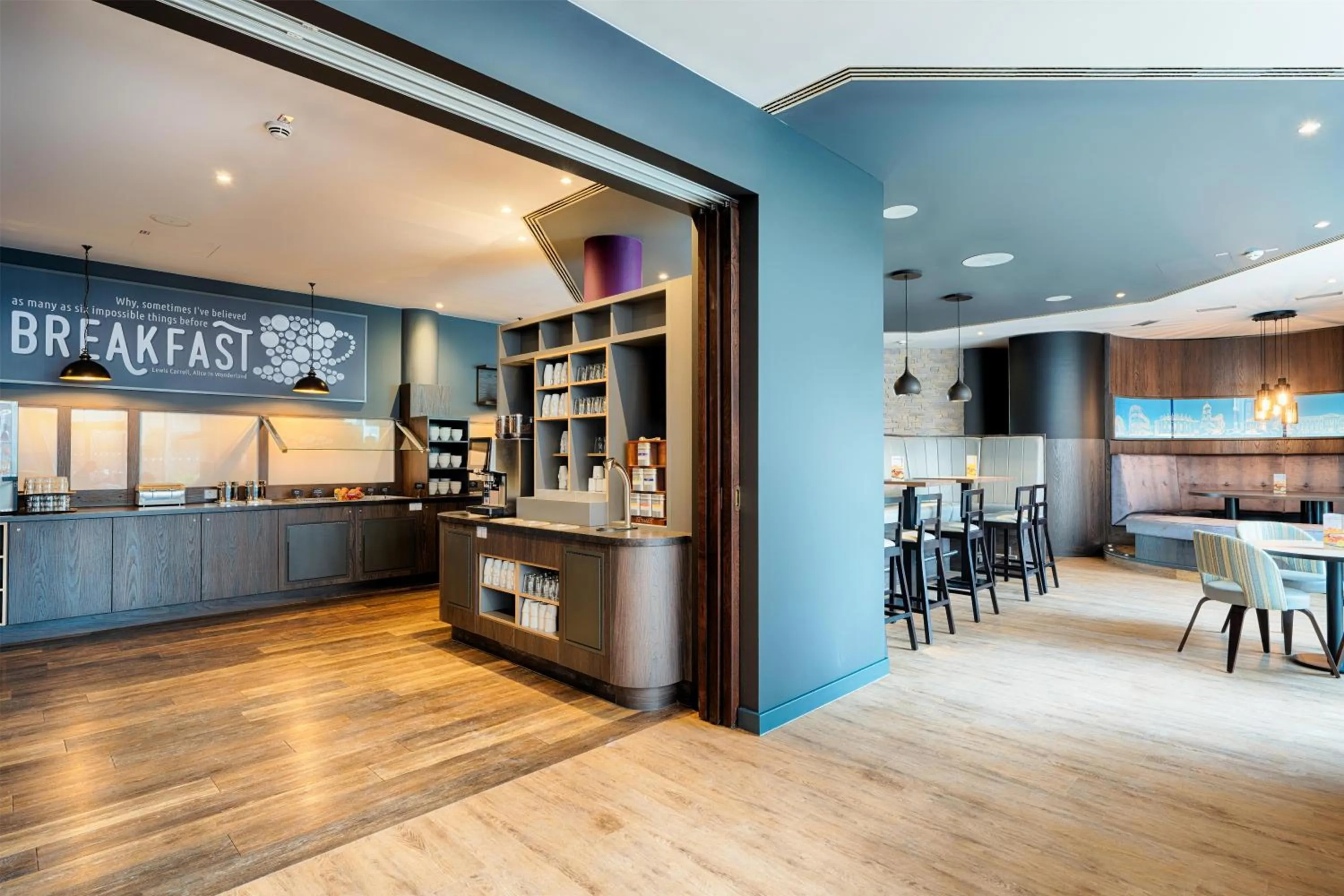 Breakfast in Premier Inn Stuttgart Bad Cannstatt