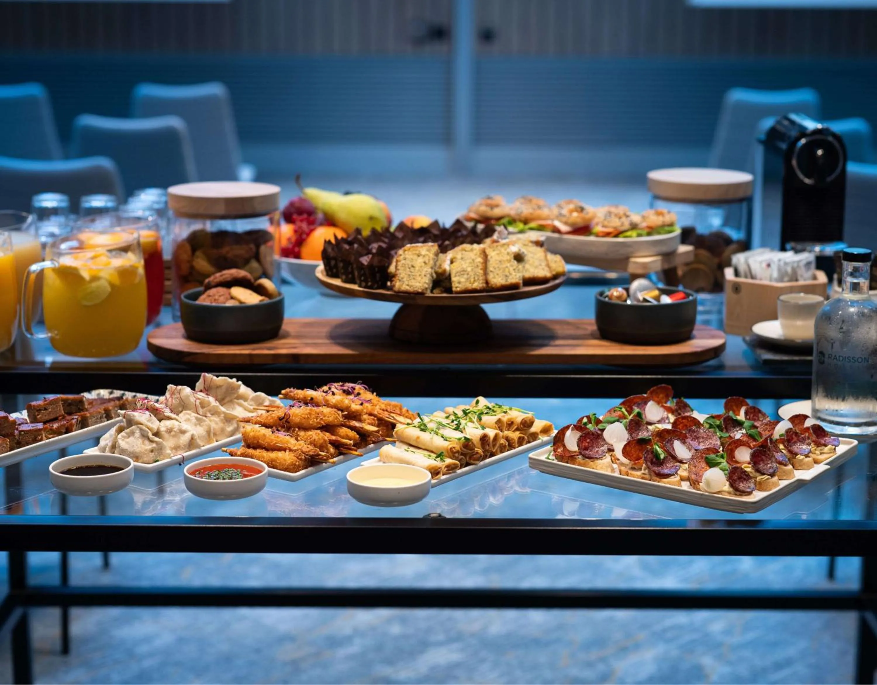 Food and drinks in Radisson Hotel Budapest BudaPart