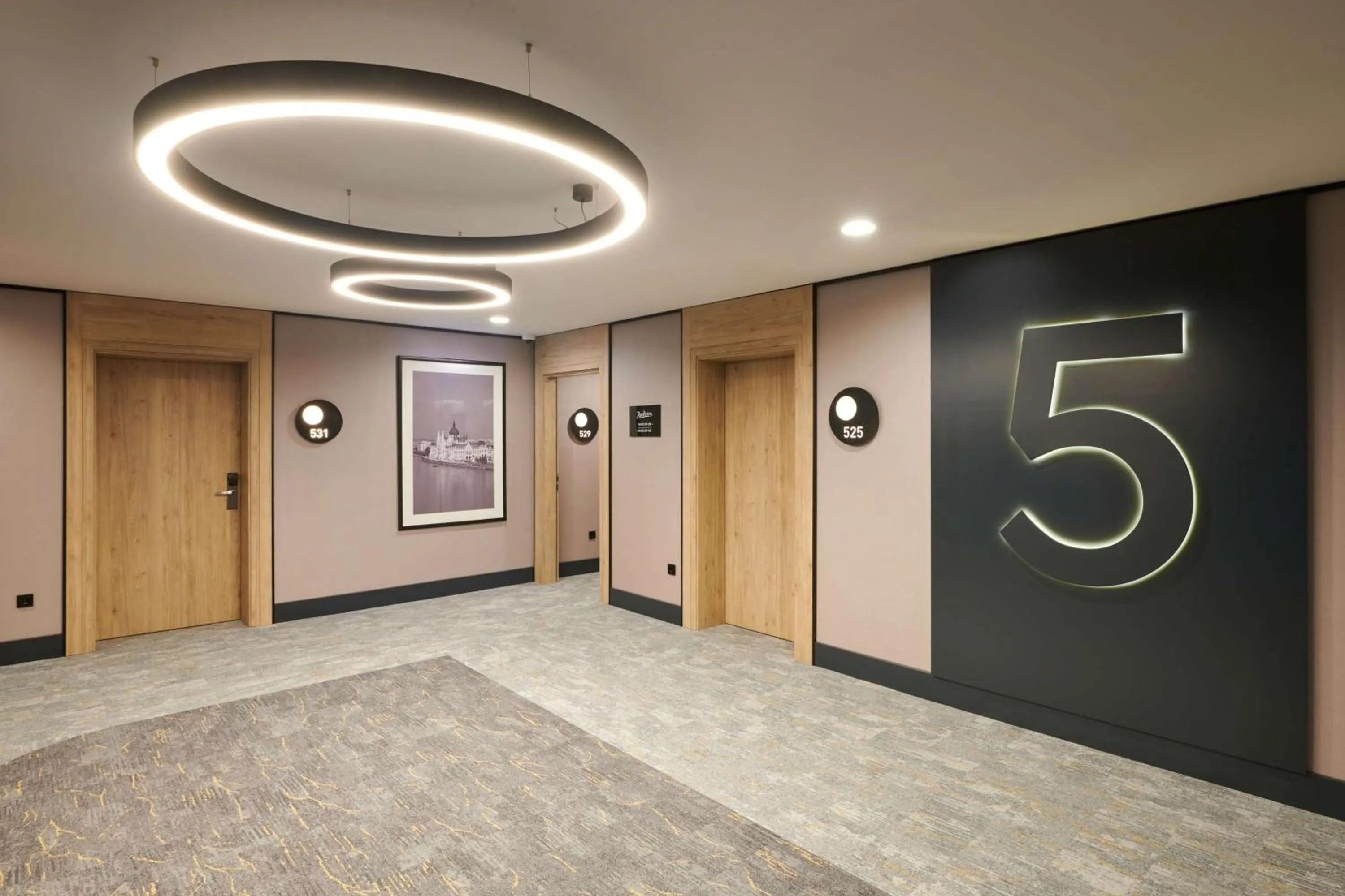 Property building in Radisson Hotel Budapest BudaPart