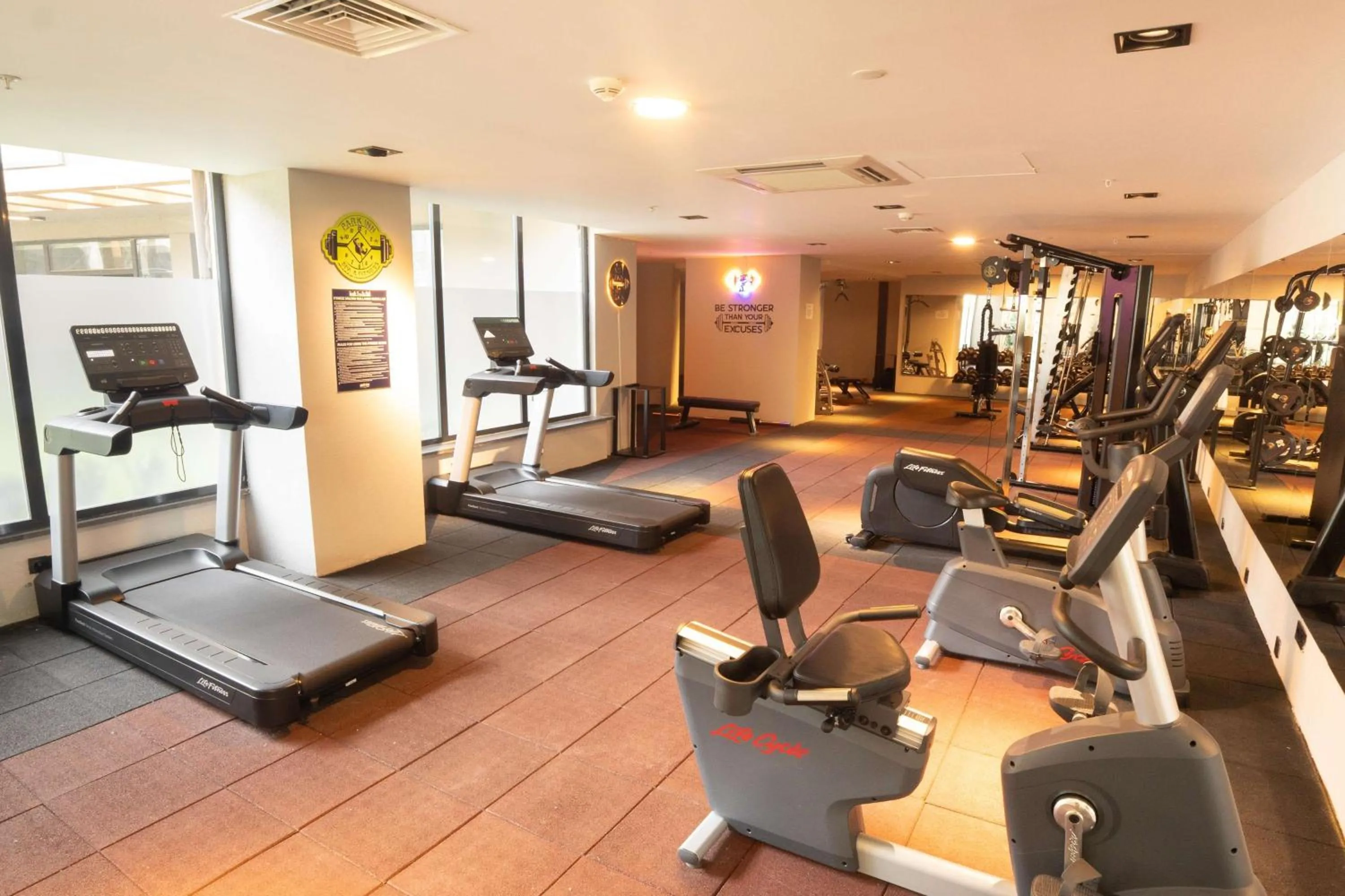Fitness centre/facilities in Park Inn by Radisson Yalova City Center