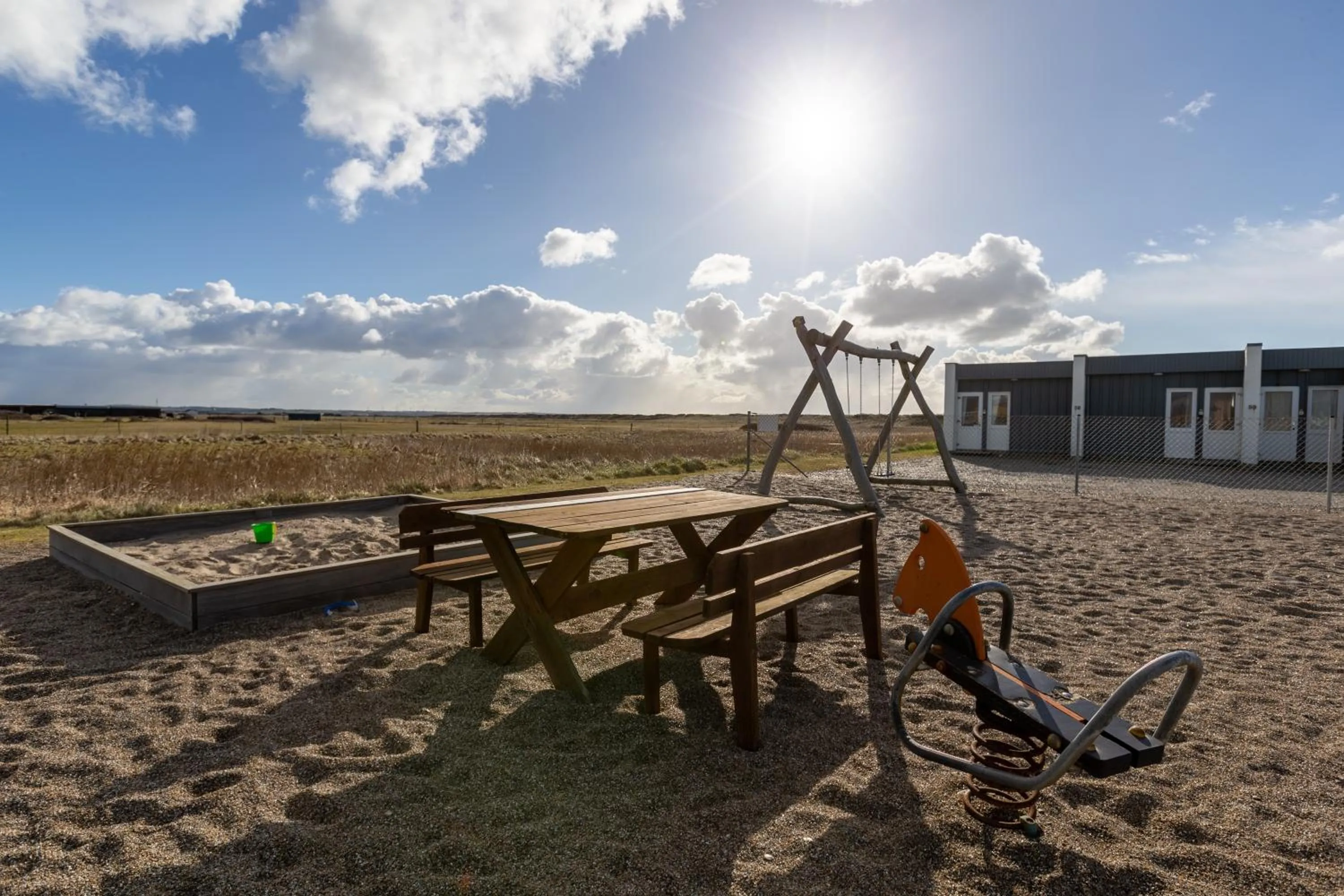 Children play ground in Agger Holidays