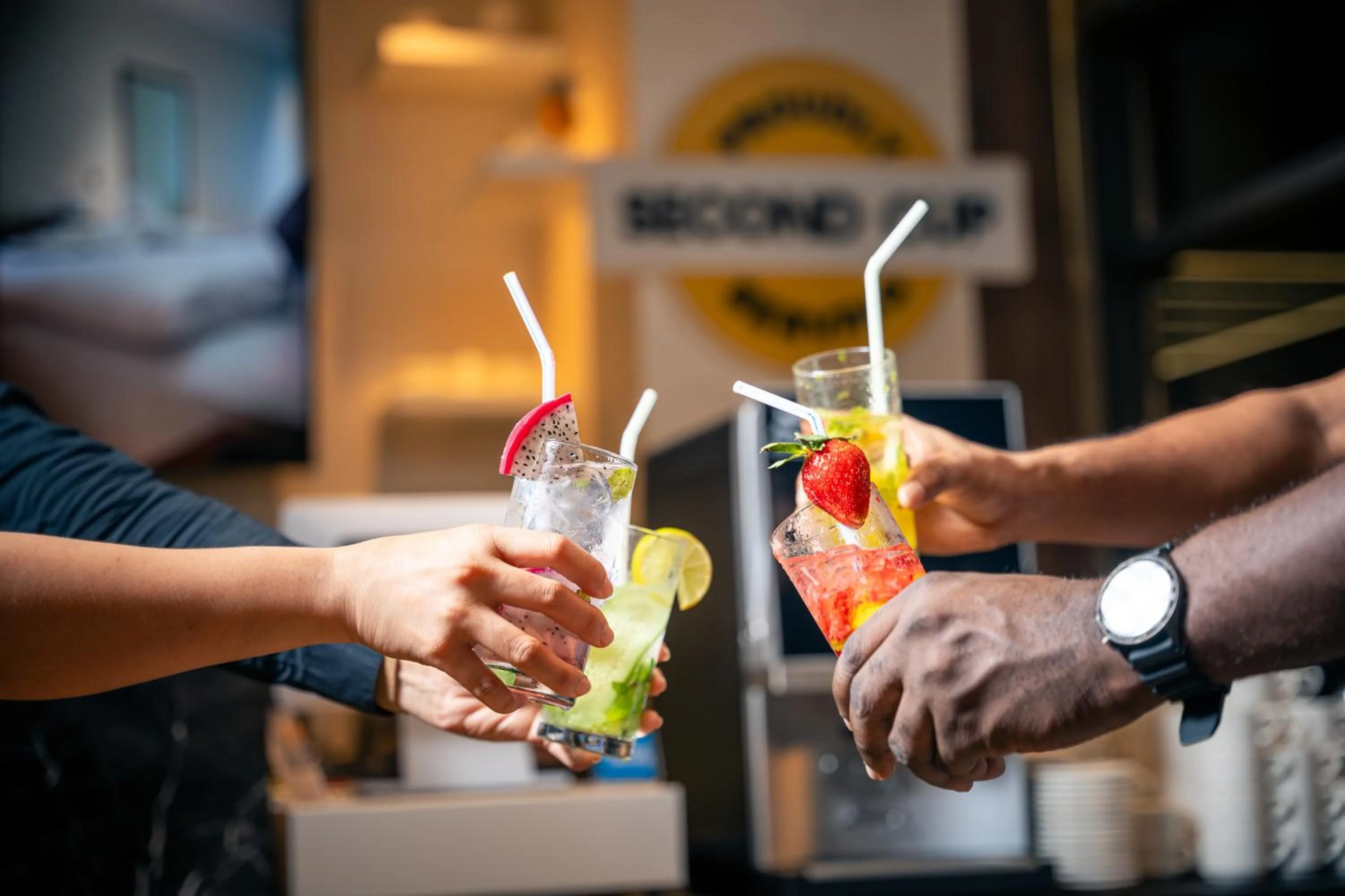 People in Kyriad Muscat