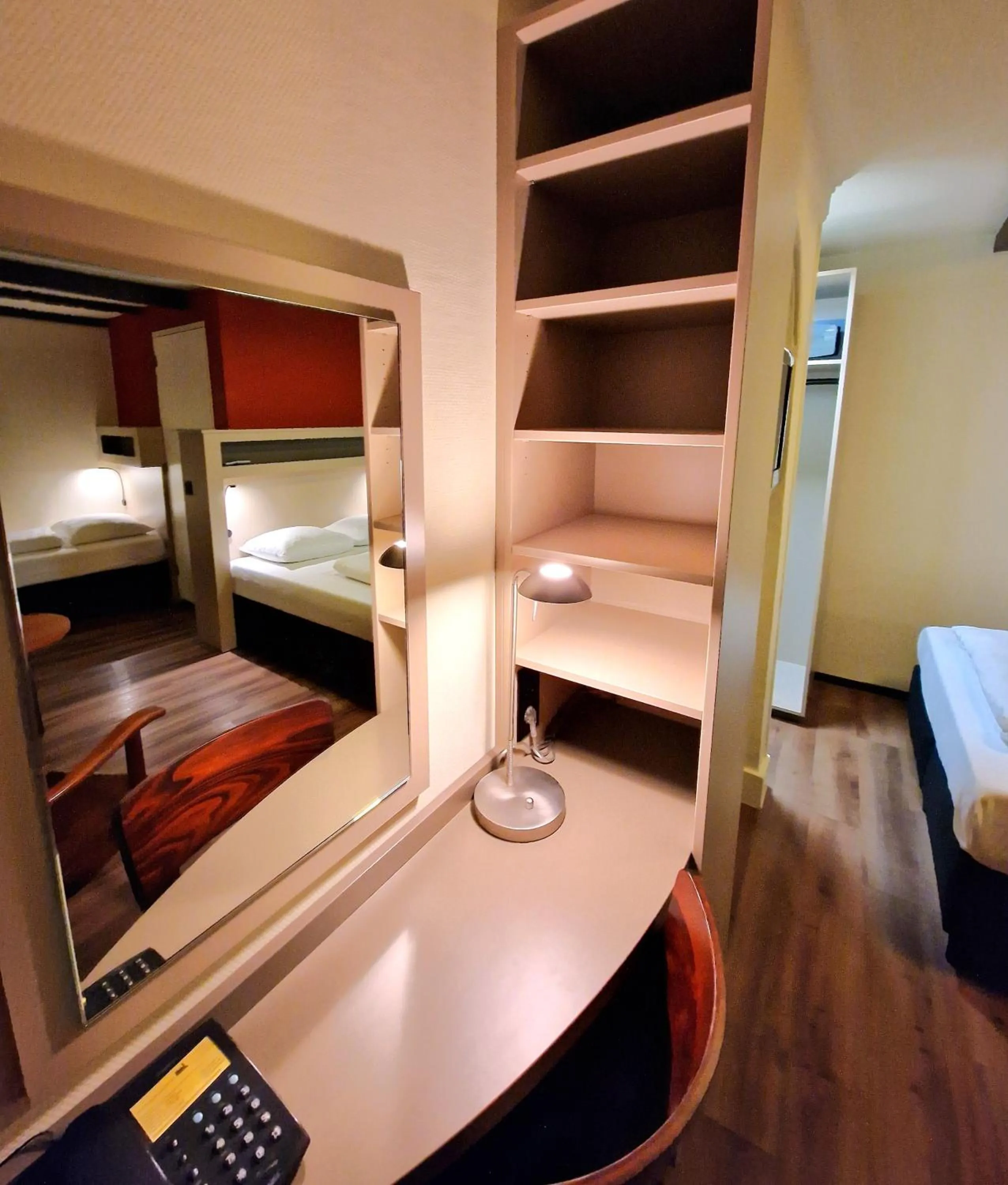 Bedroom, Bed in A-Train Hotel