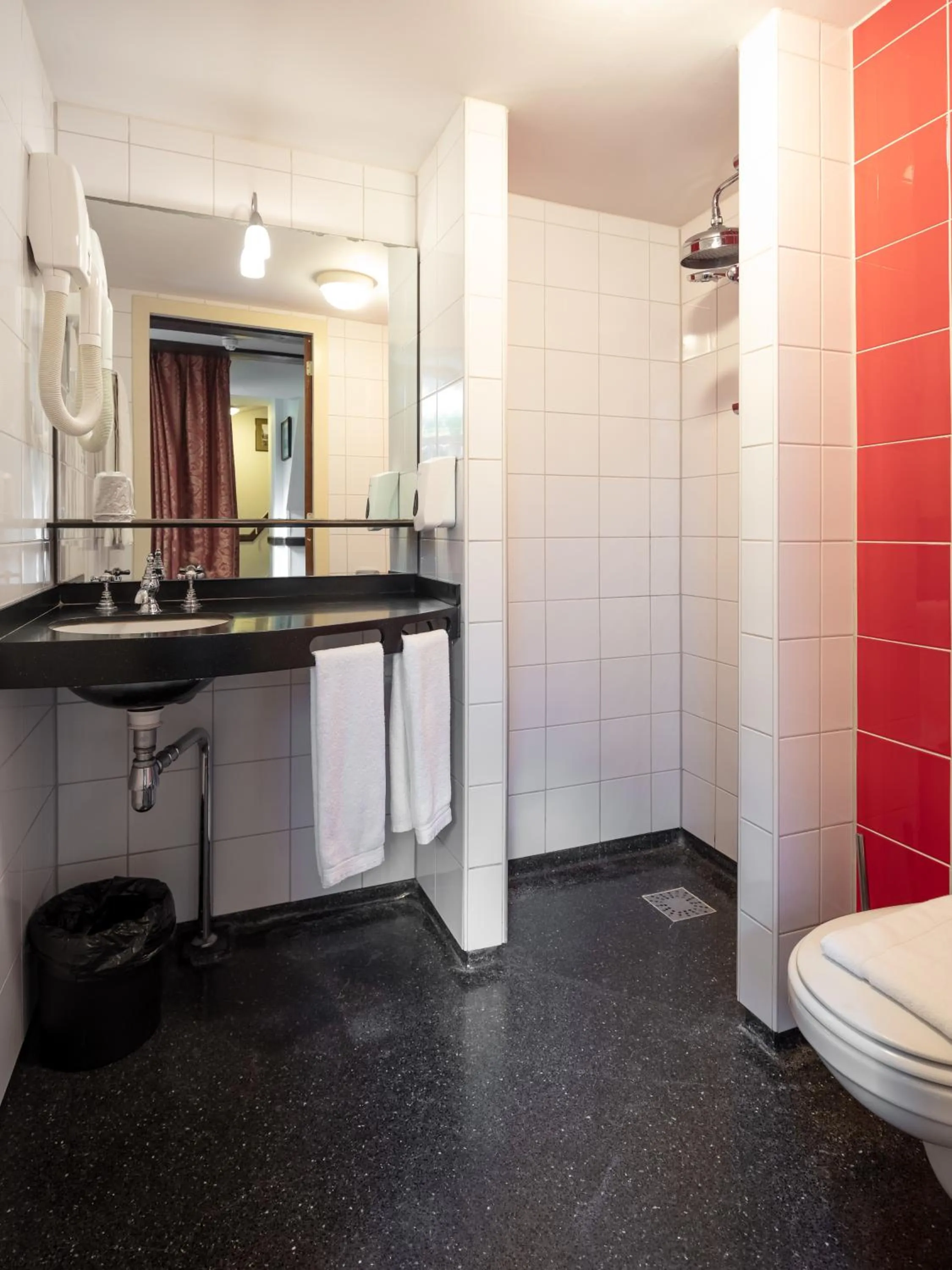 Bathroom in A-Train Hotel