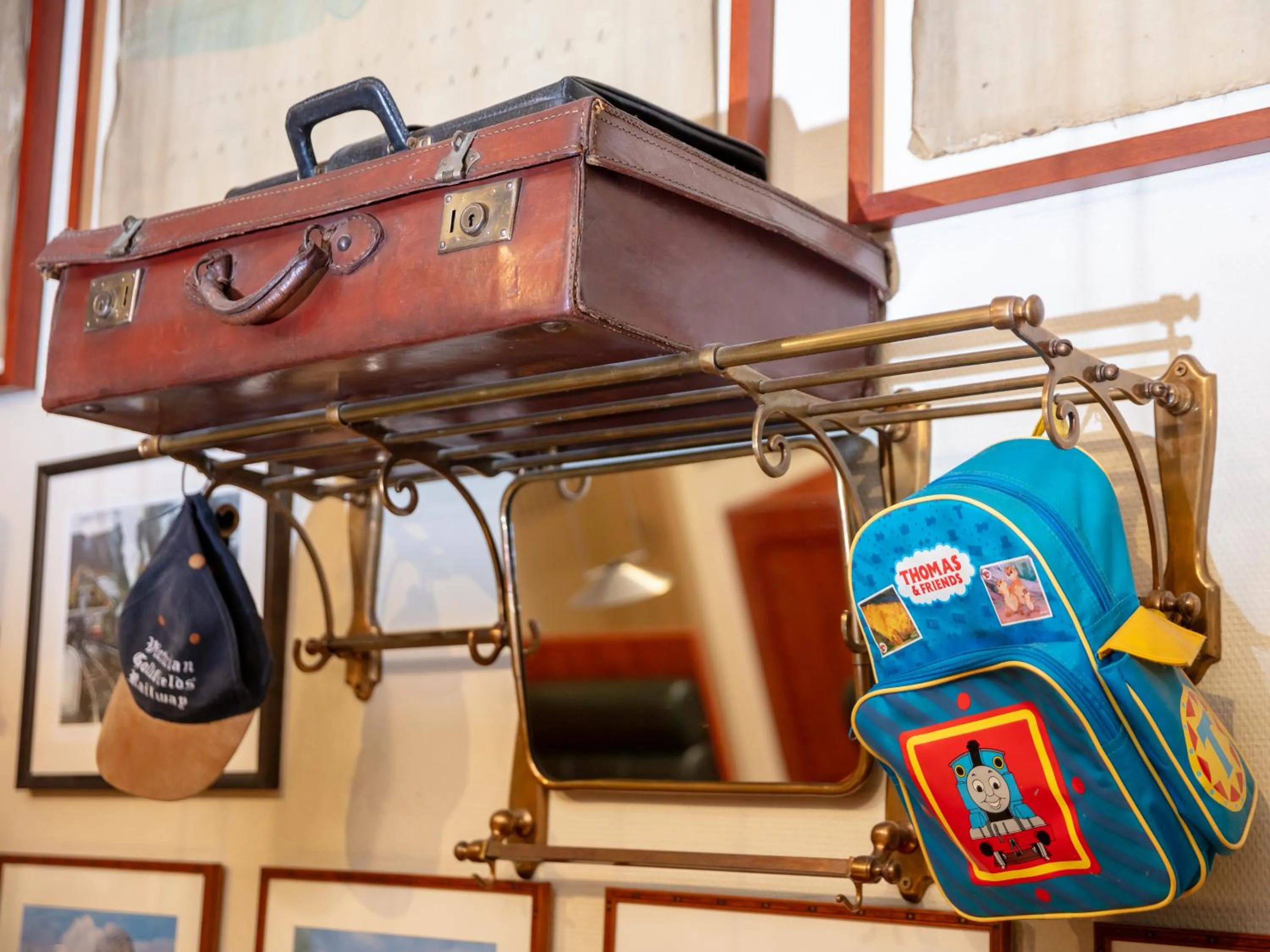 Decorative detail in A-Train Hotel