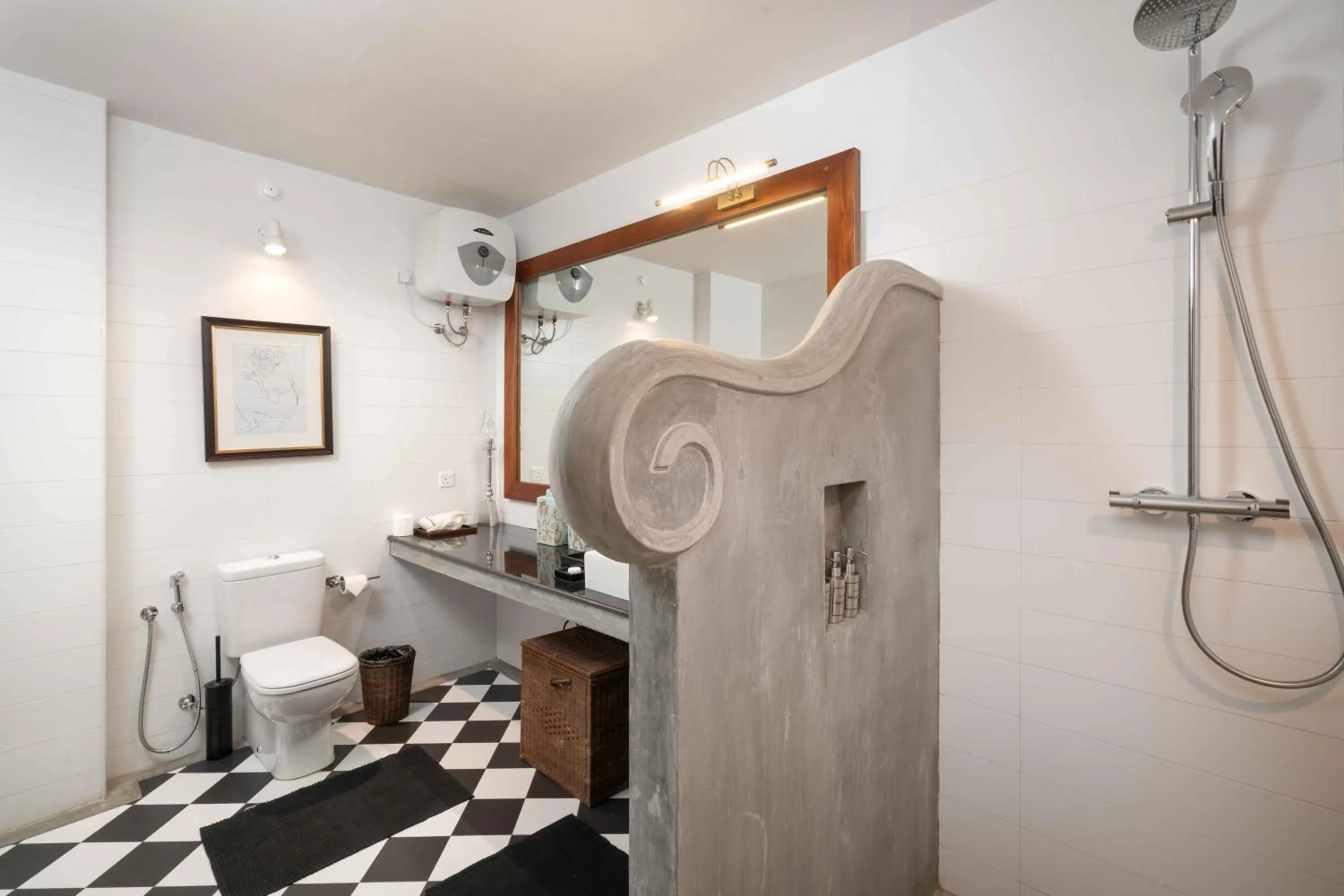 Bathroom in Taru Villas Kandy