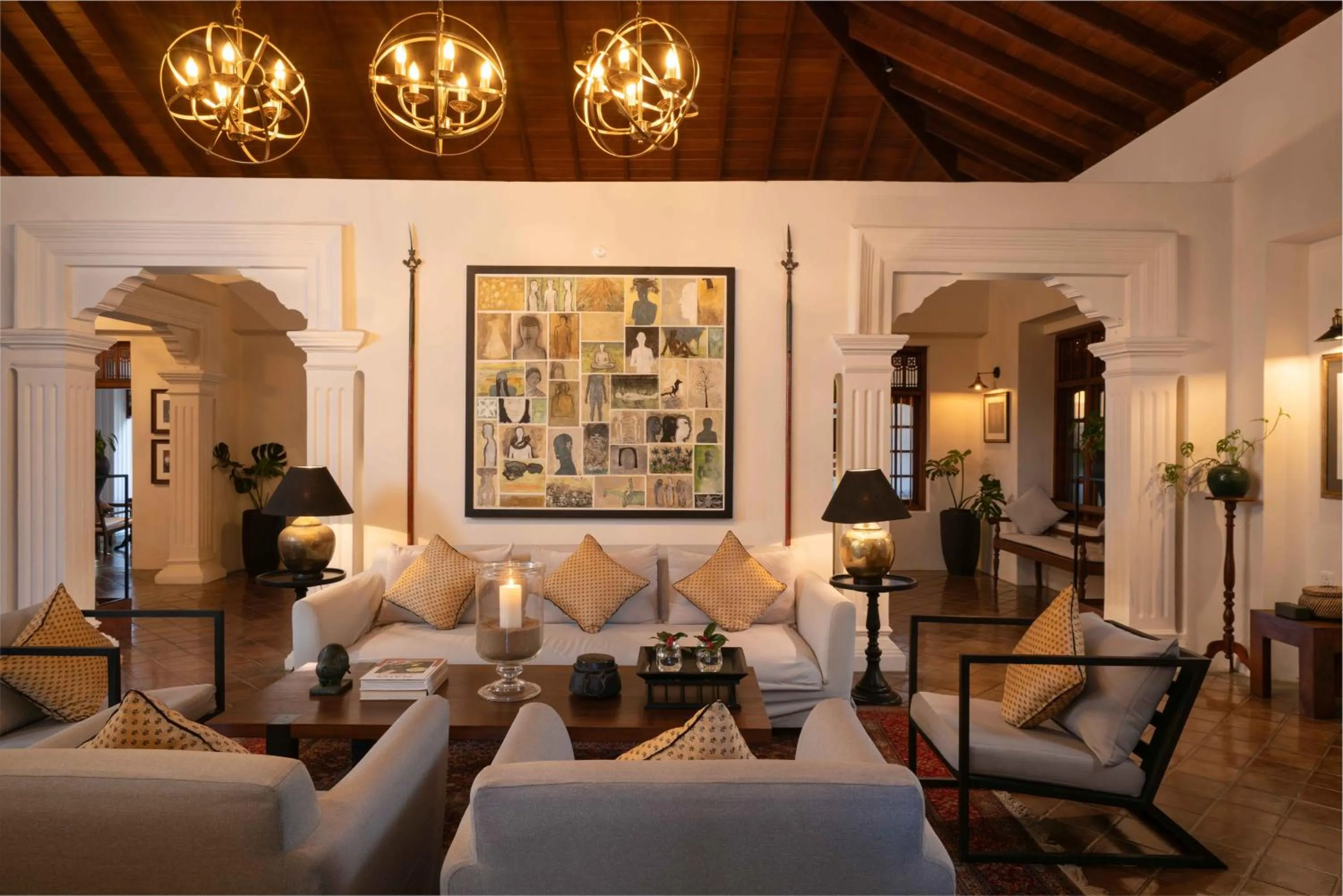 Living room in Taru Villas Kandy