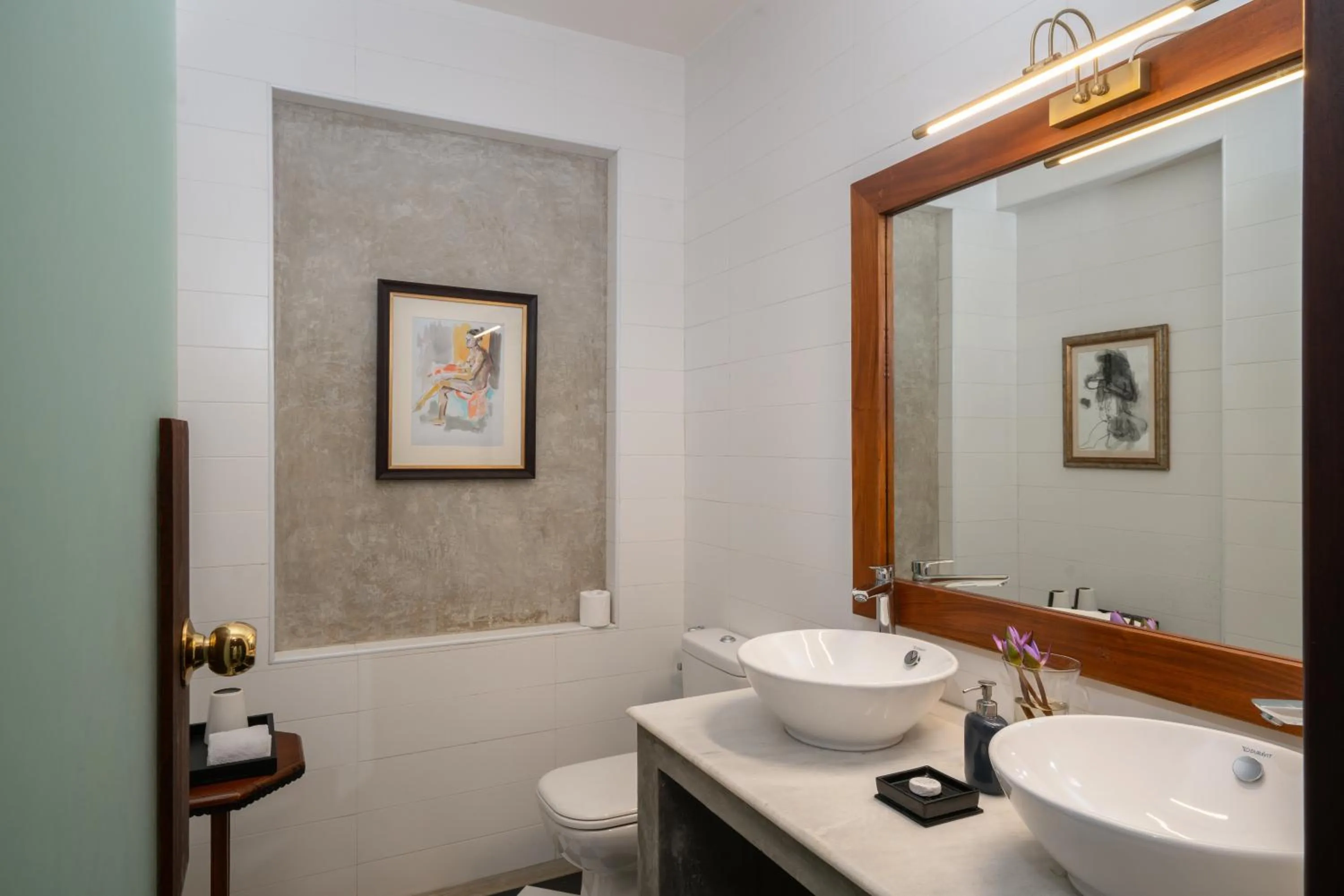 Bathroom in Taru Villas Kandy