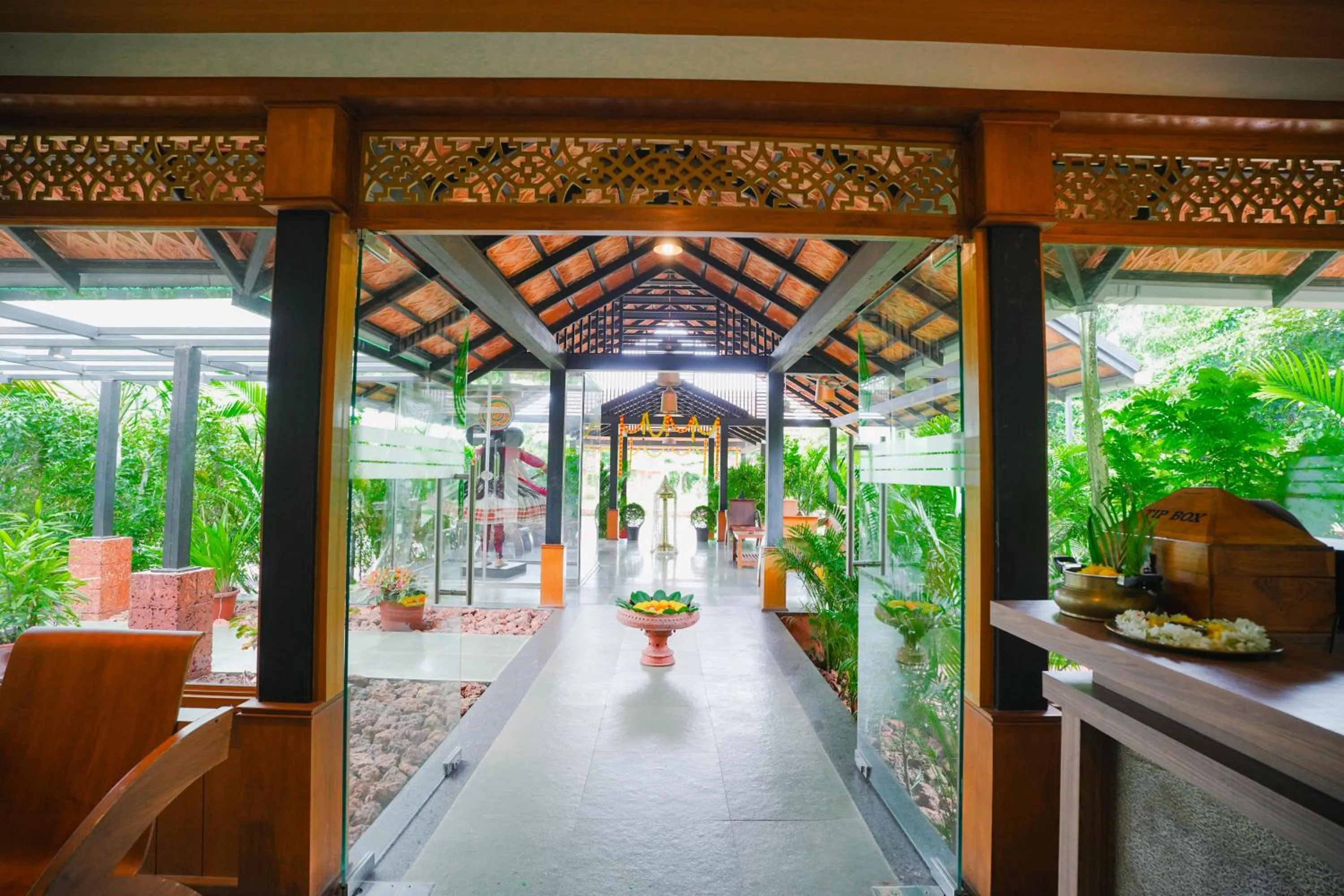 Property building in Vaidekam Resorts & Wellness, Kannur