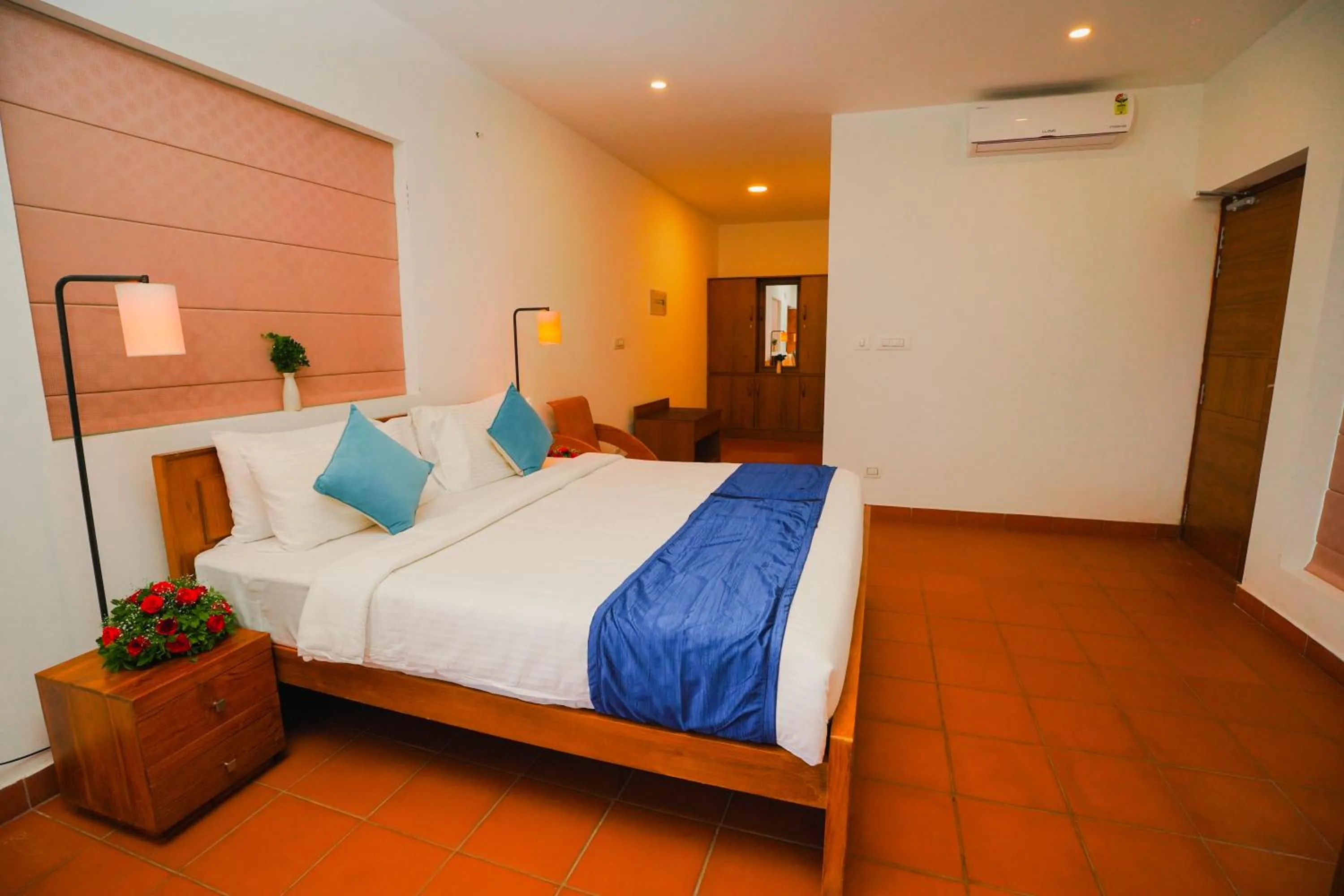 Photo of the whole room, Bed in Vaidekam Resorts & Wellness, Kannur