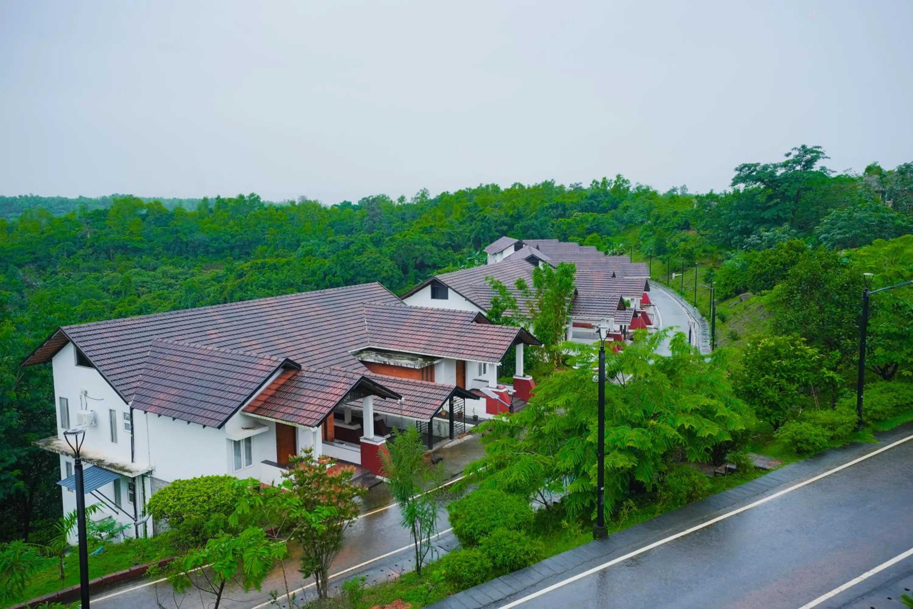 Property building in Vaidekam Resorts & Wellness, Kannur