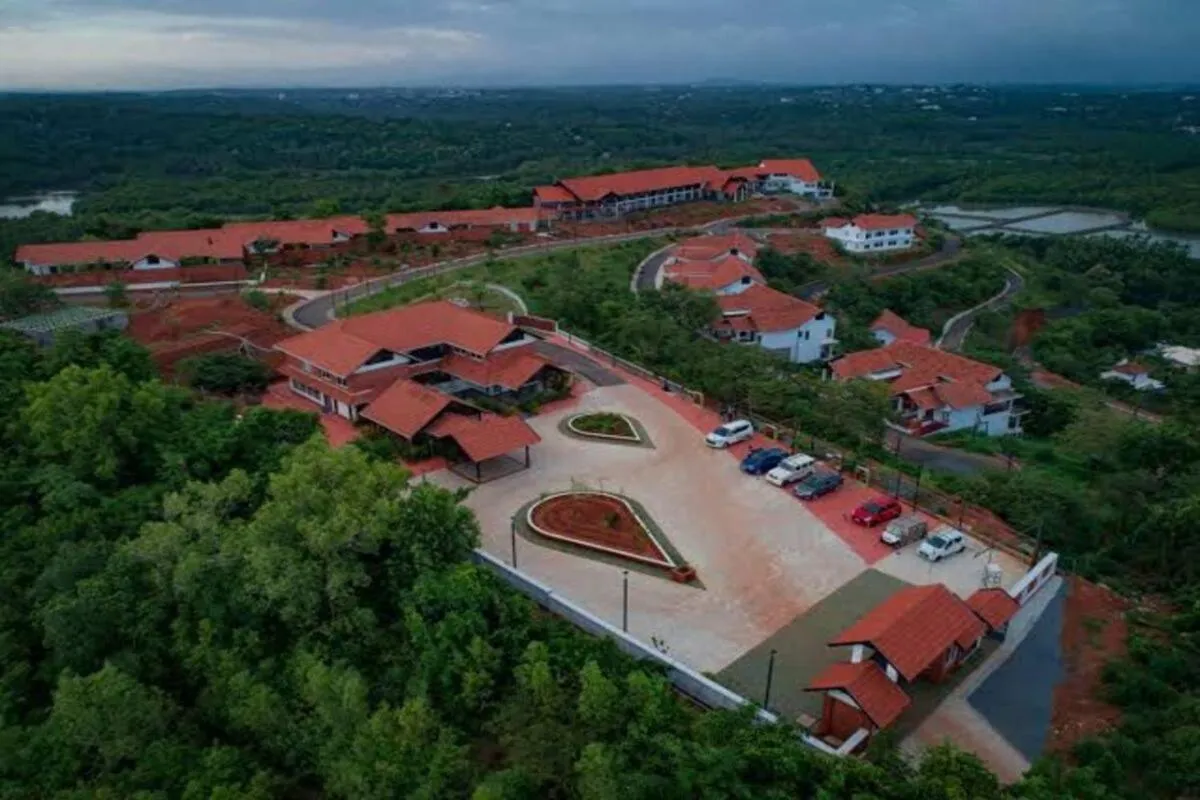 Property building in Vaidekam Resorts & Wellness, Kannur