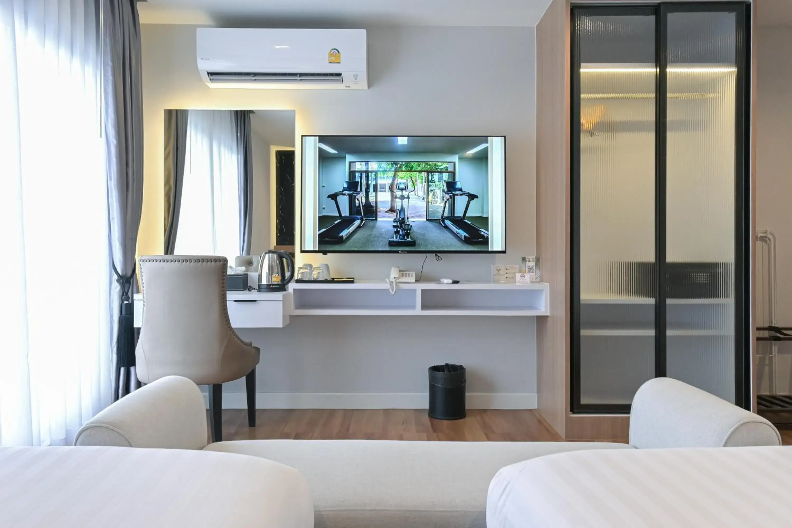 Superior Twin Room in Shewin de Bangkok Superior Twin Room in Shewin de Bangkok