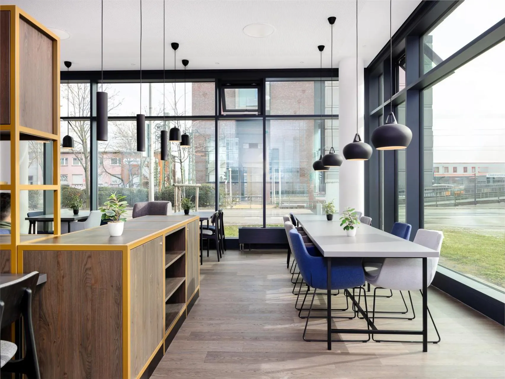 Lobby or reception in smartments Frankfurt City-Ost