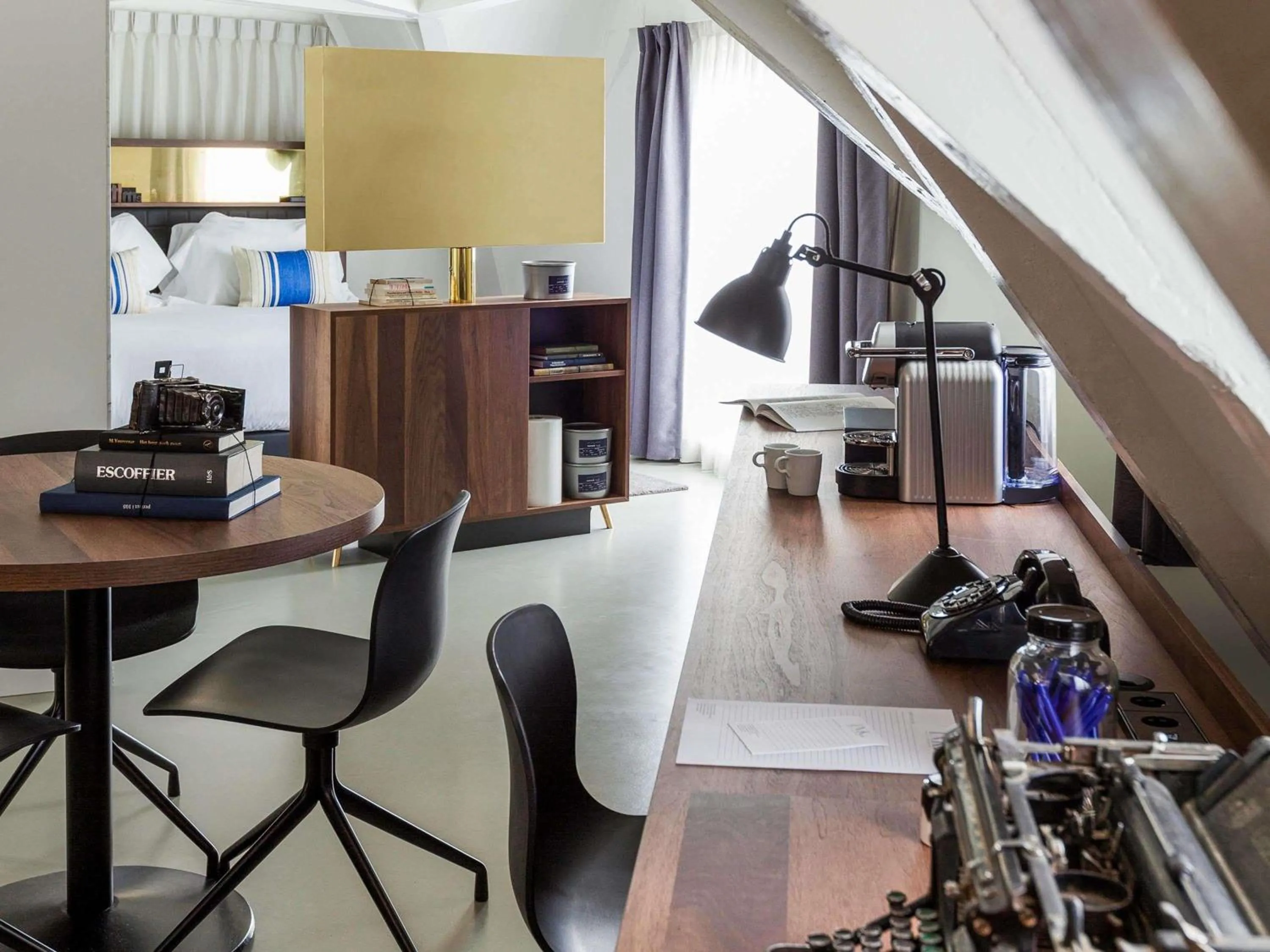 Photo of the whole room in INK Hotel Amsterdam - MGallery Collection