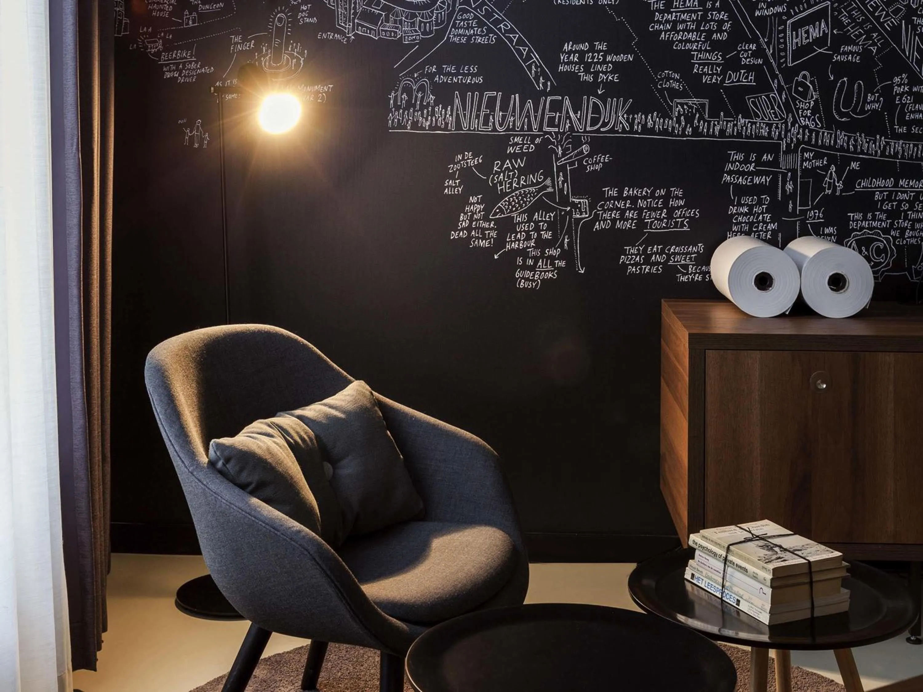 Bedroom in INK Hotel Amsterdam - MGallery Collection