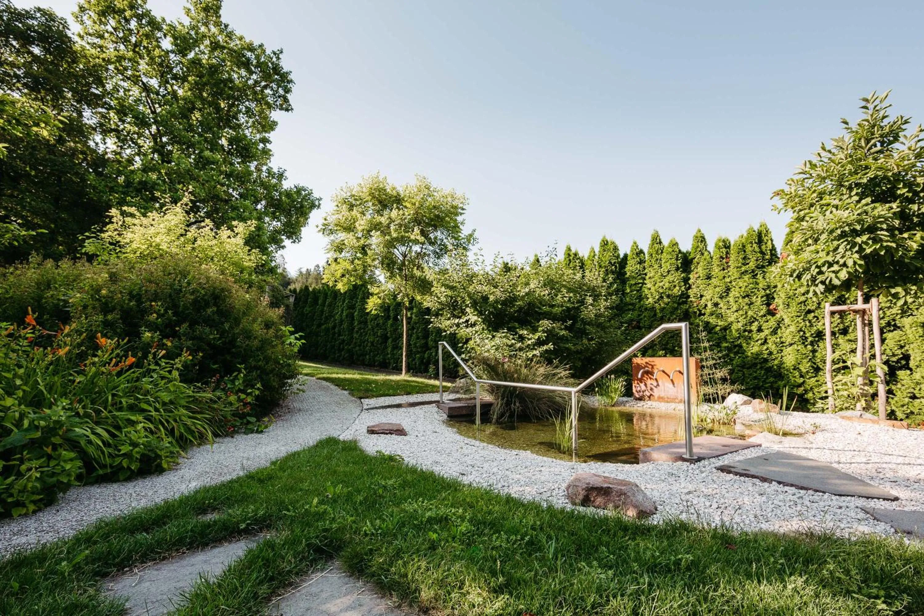 Garden in Gästehaus Salvatorianerinnen