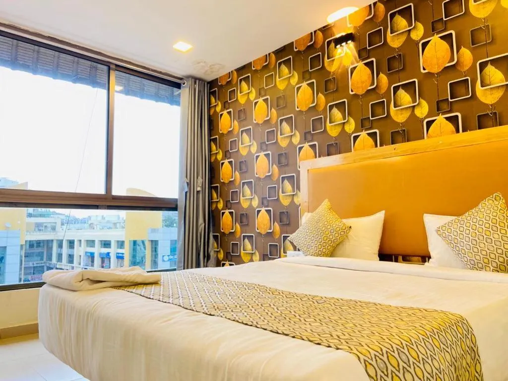 Bed in Hotel Alexa - Satellite Prahladnagar, Ahmedabad