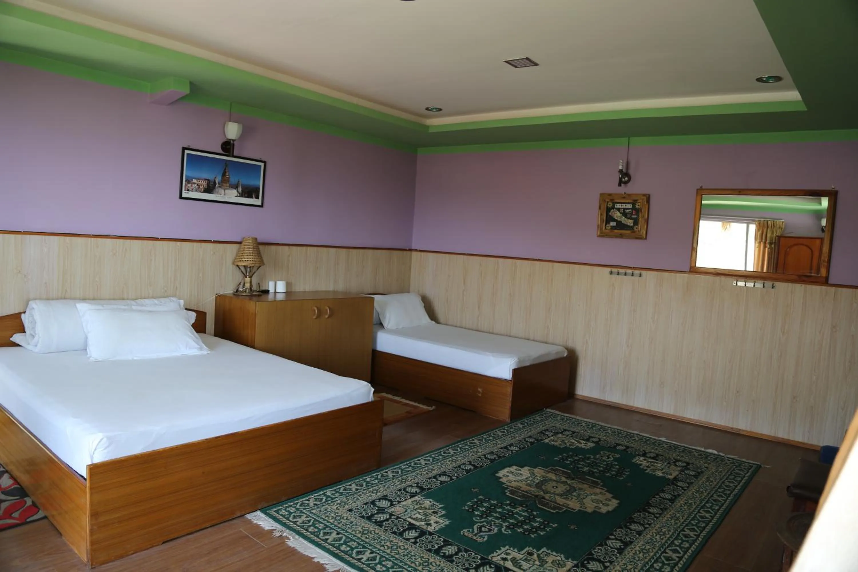 Bed in Hotel Mount Paradise