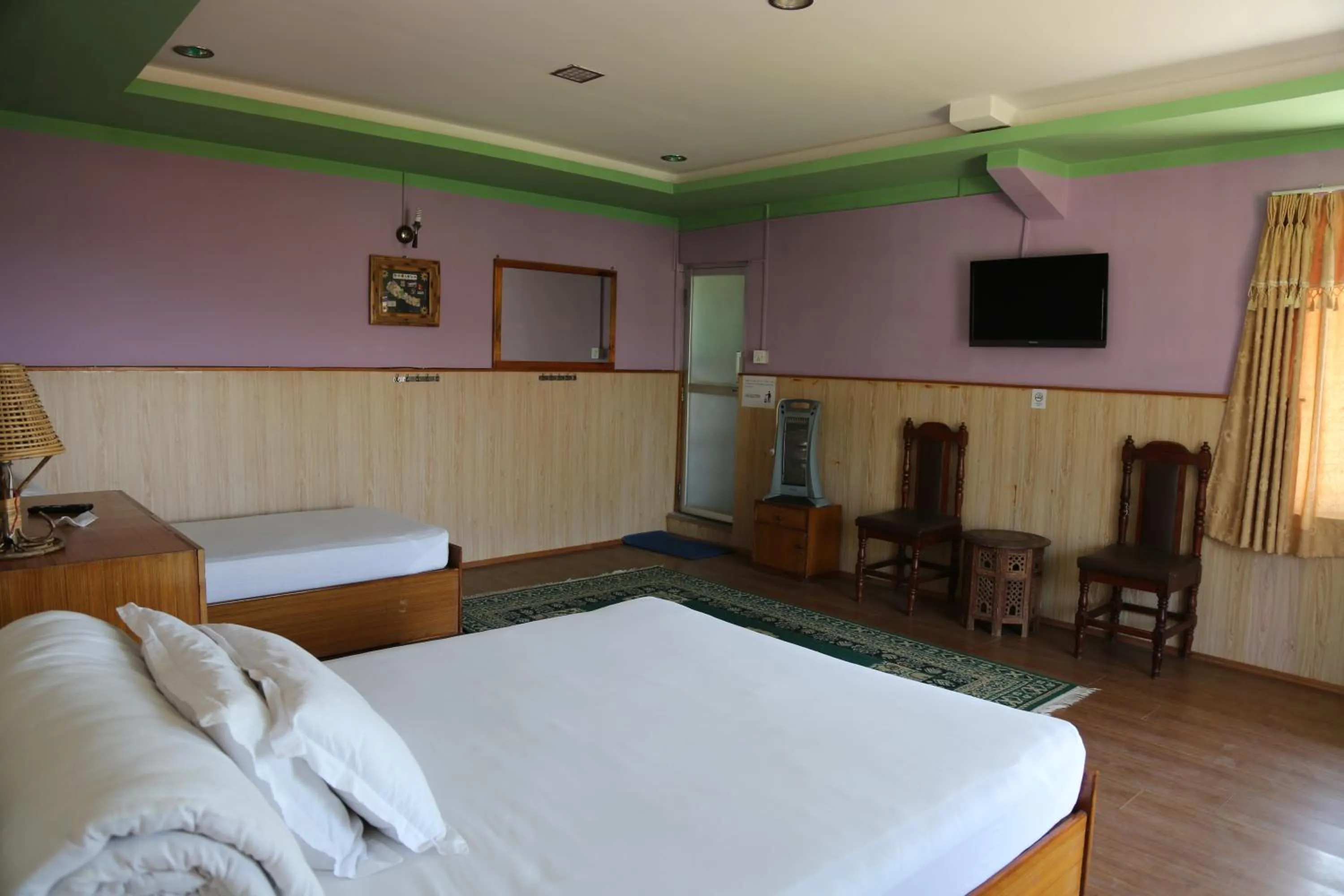 Bed in Hotel Mount Paradise