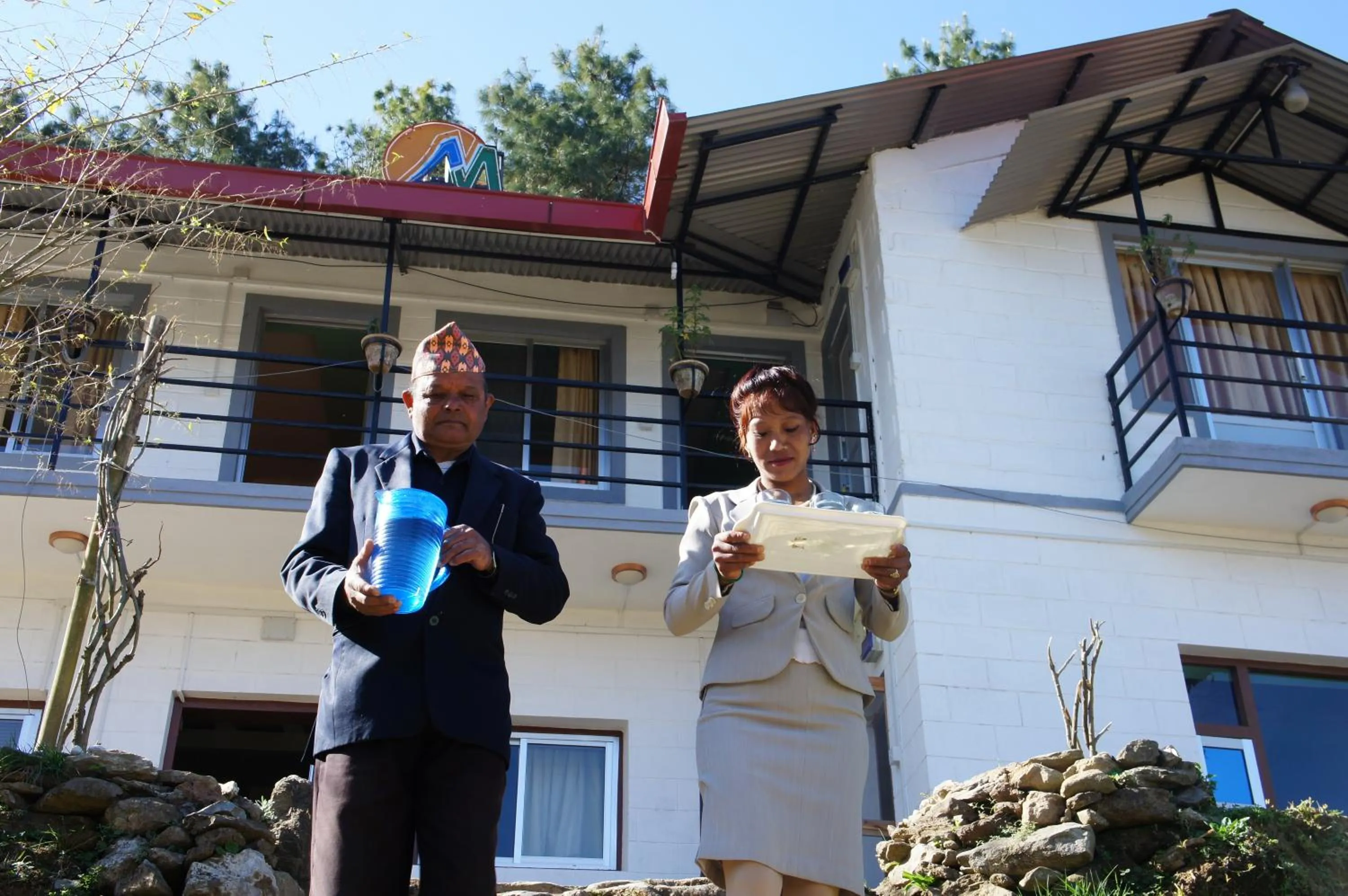 Staff in Hotel Mount Paradise