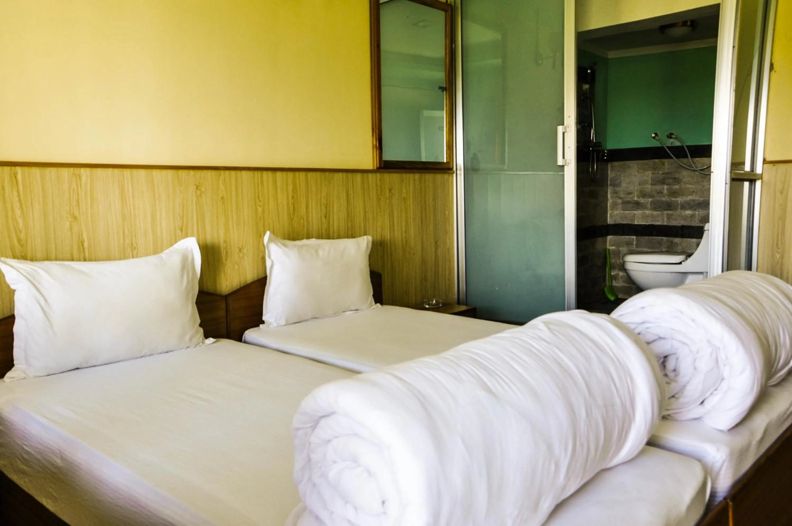 Bed in Hotel Mount Paradise