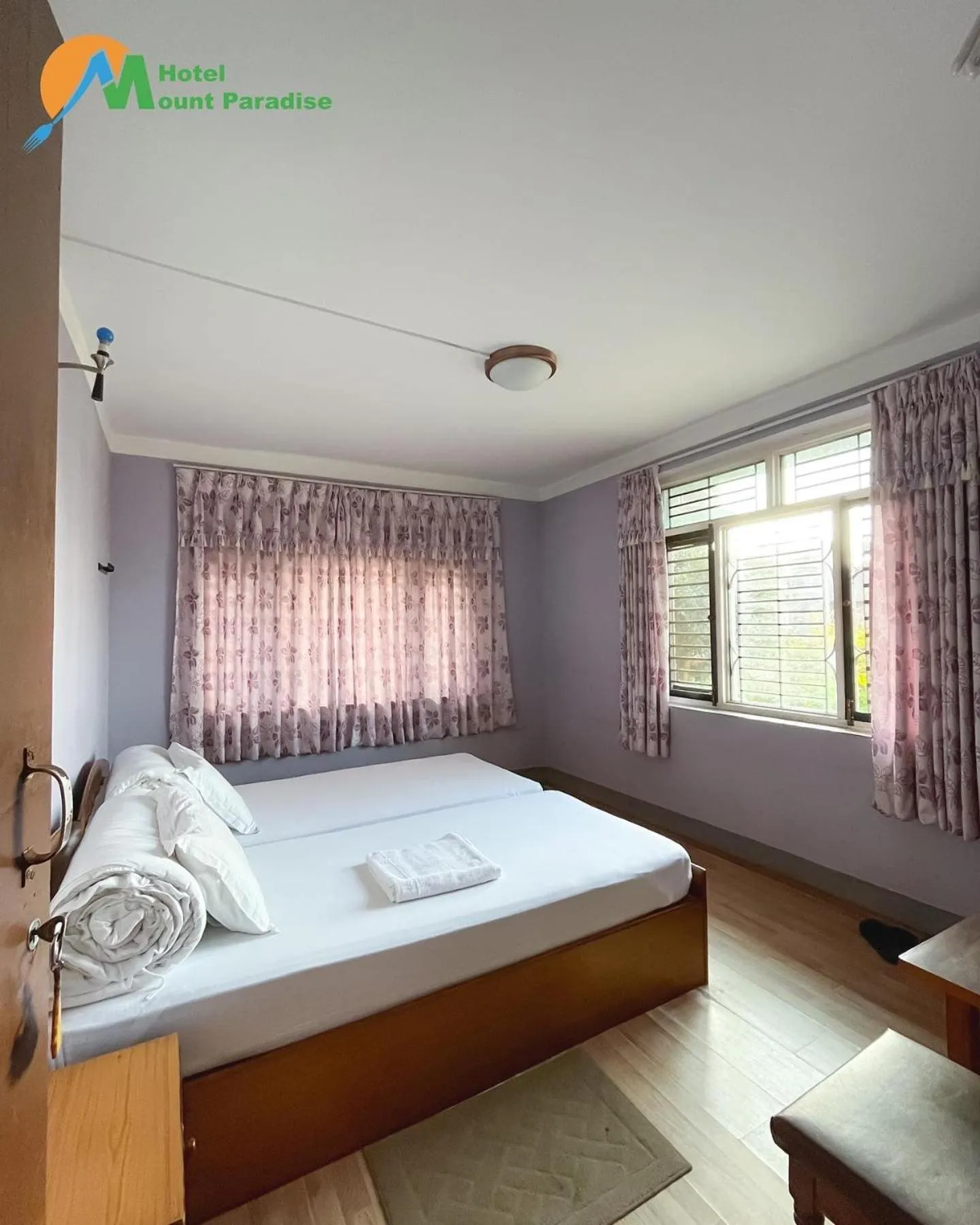 Bedroom, Bed in Hotel Mount Paradise